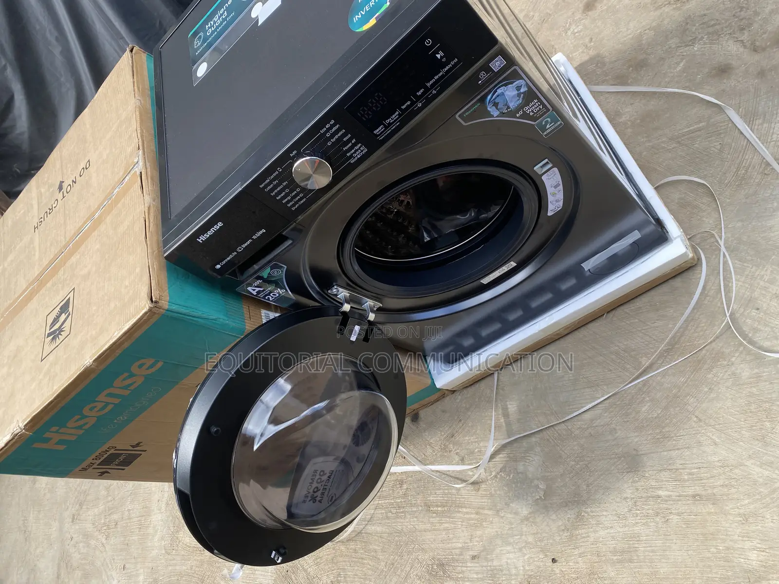 Hisense 10.5KG Automatic Washer With 6KG Drying Capacity