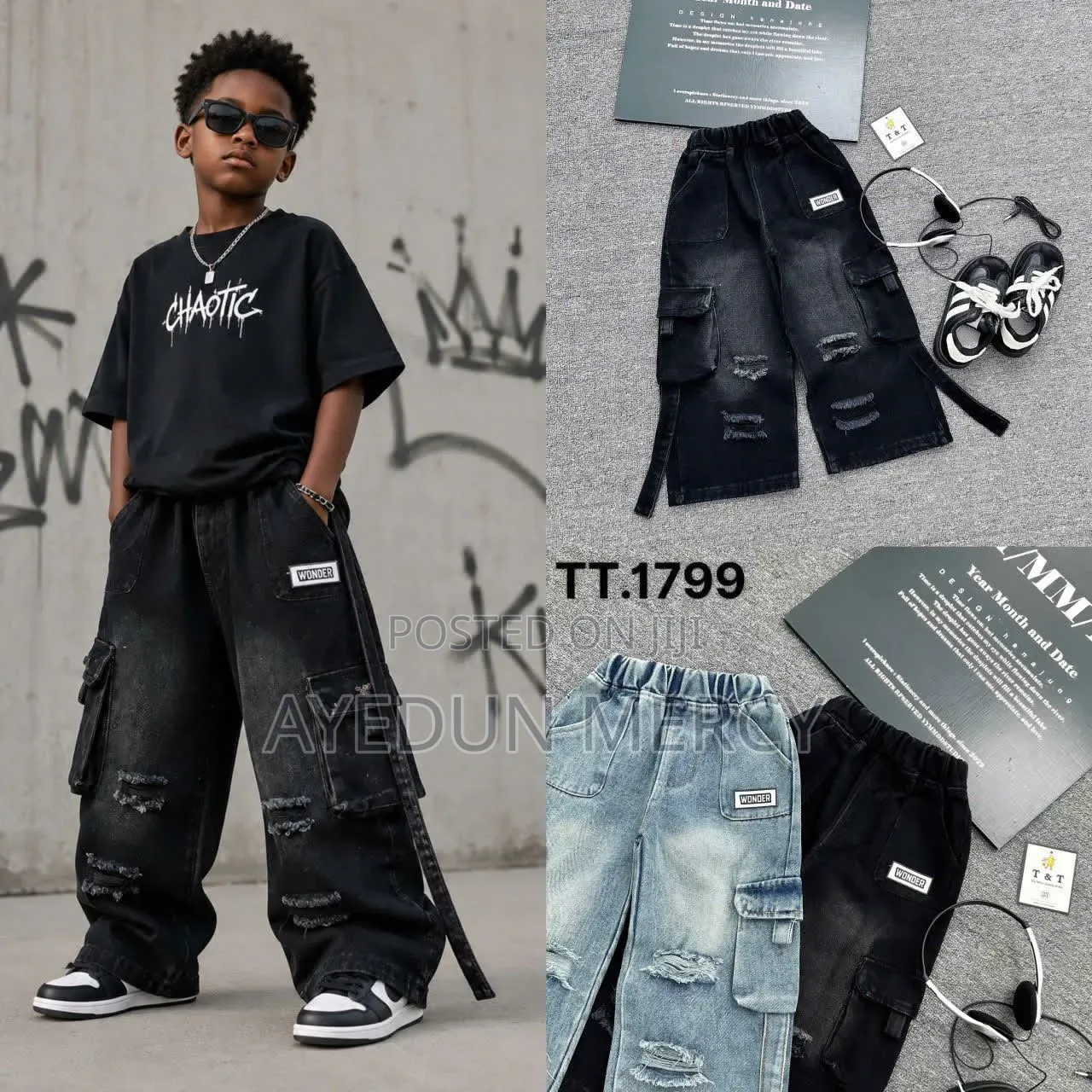 Single Baggy Jean Only