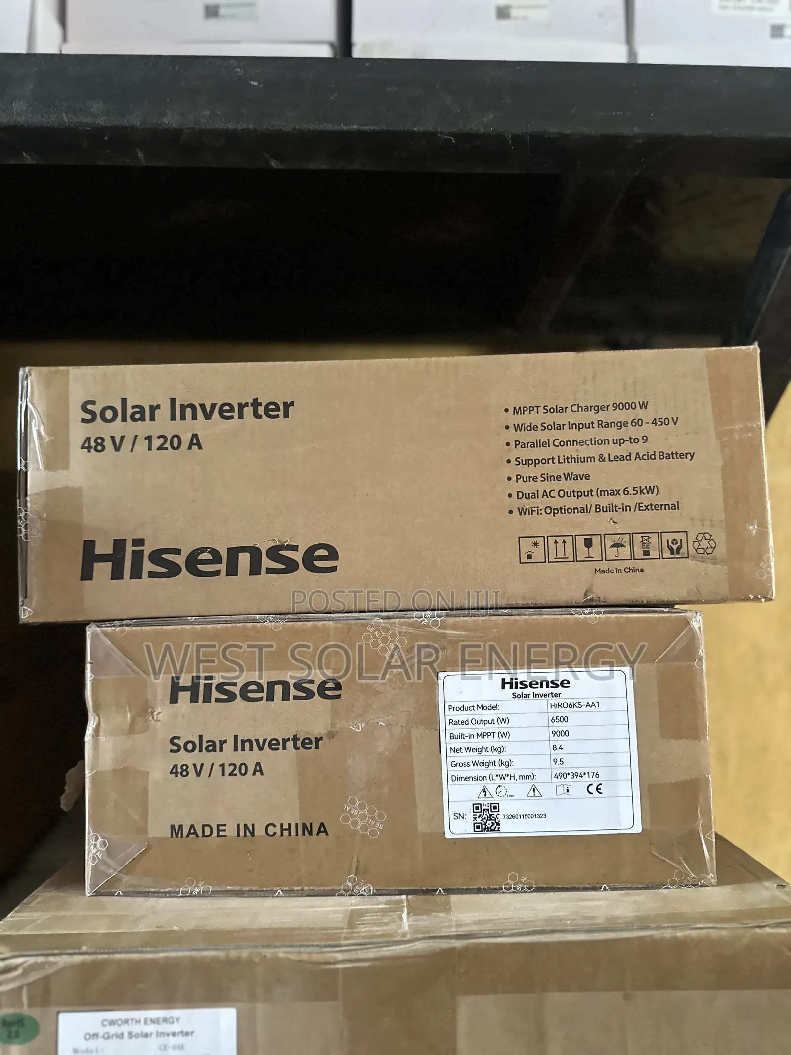 6.5kva 48v Hisense Hybrid Inverter