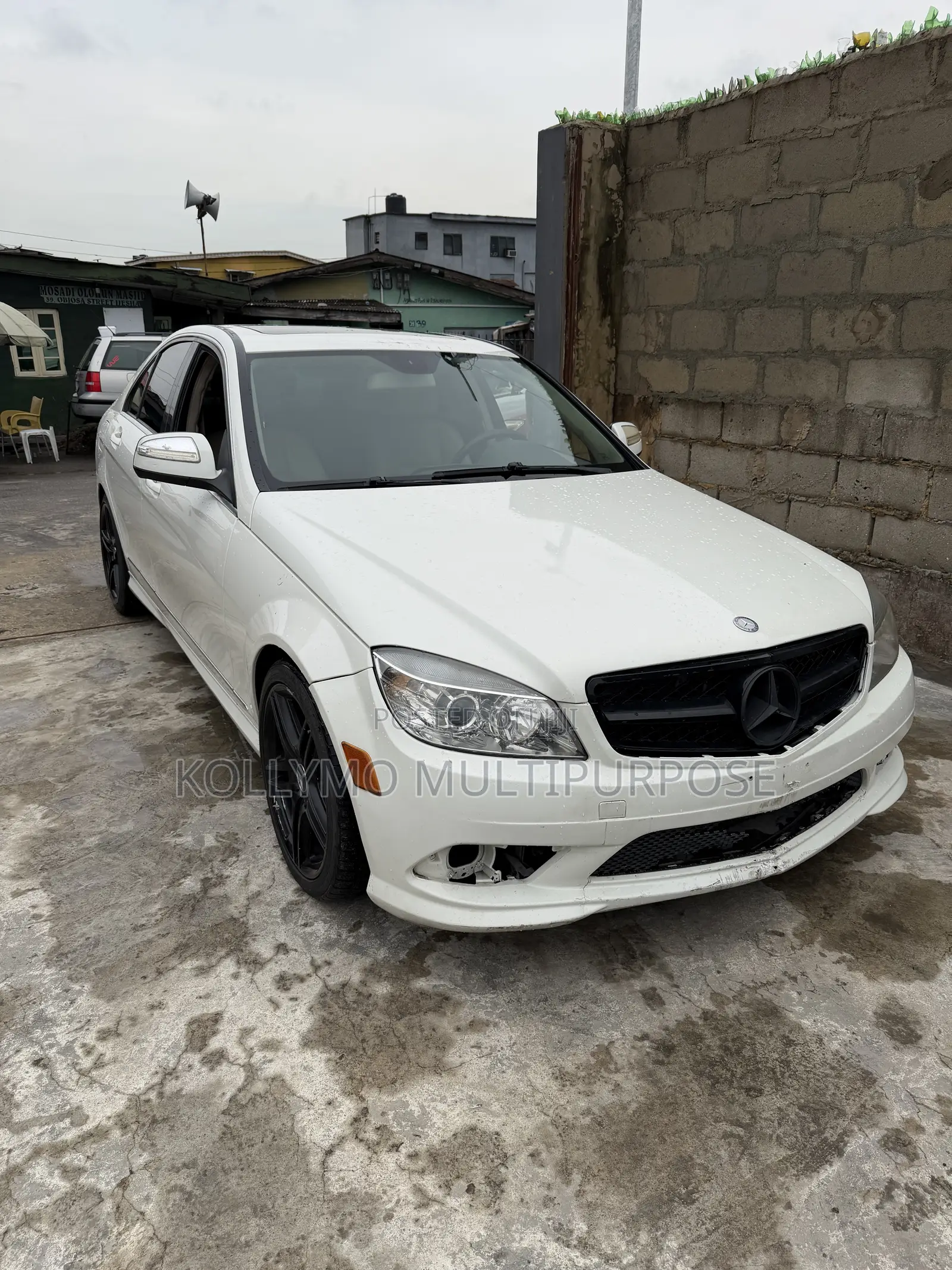 Mercedes-Benz C300 Sport Sedan AWD (3.0L 6cyl 7A) 2009 White