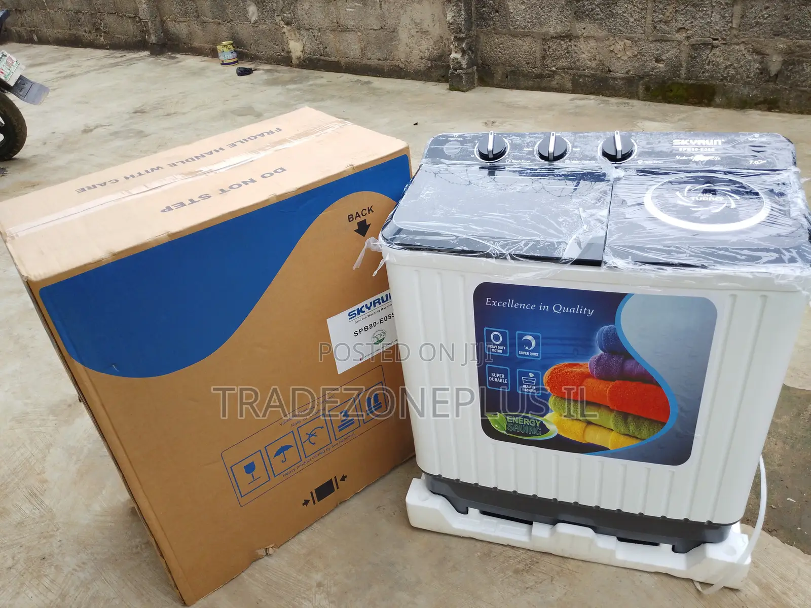 Skyrun 7kg SPB80-E05S Quality Home Washing Machine