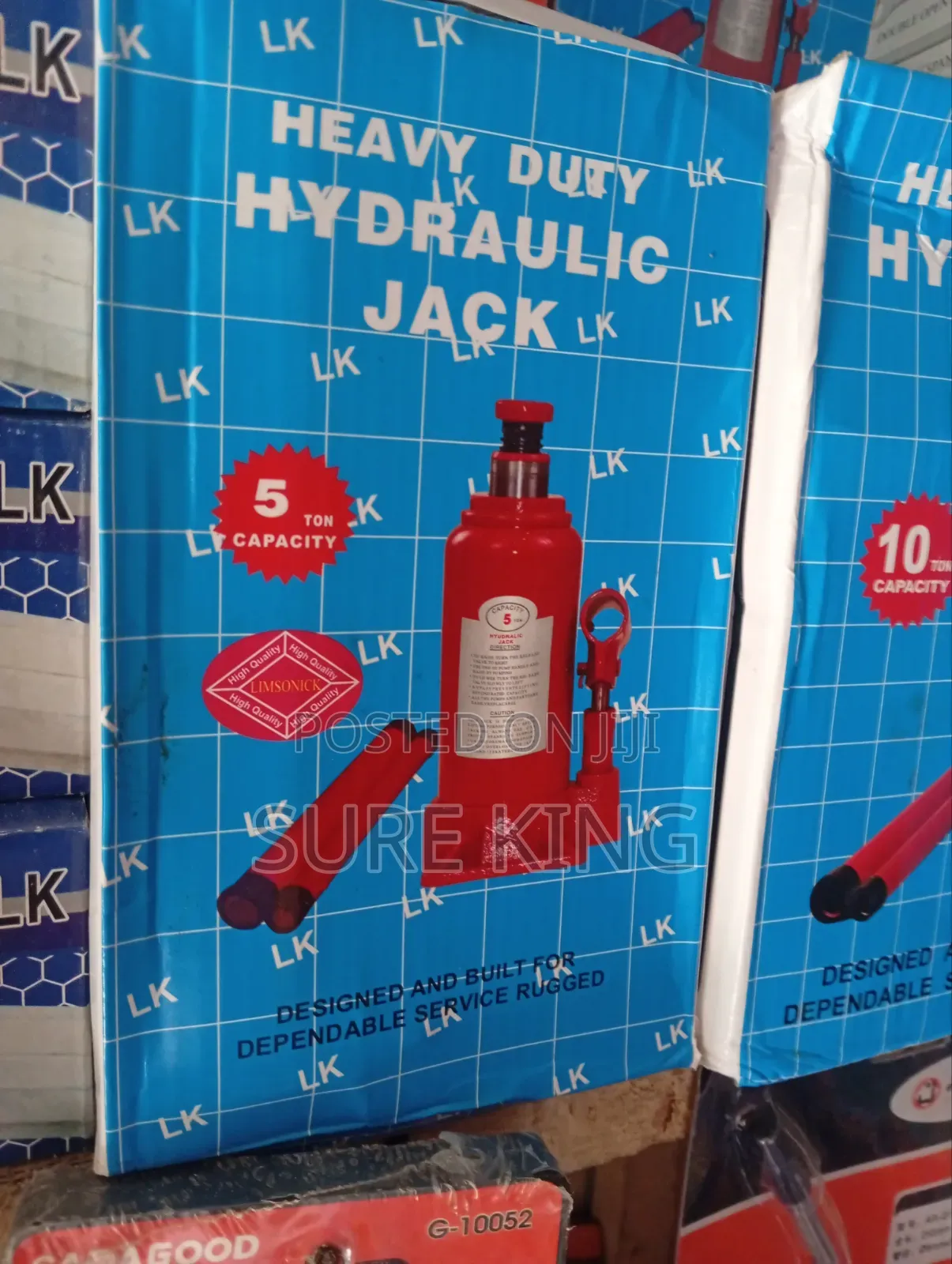Heavy Duty Hydraulic Jack 10 Ton (Brand New)