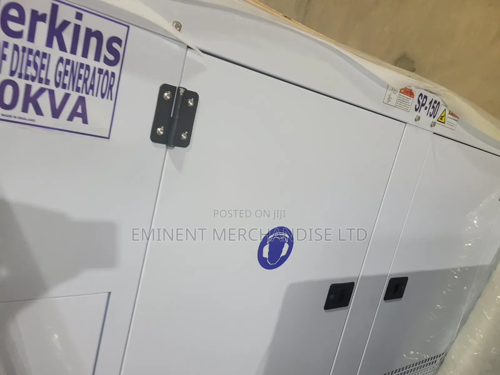 Reduced Noise Perkins Soundproof Diesel Power