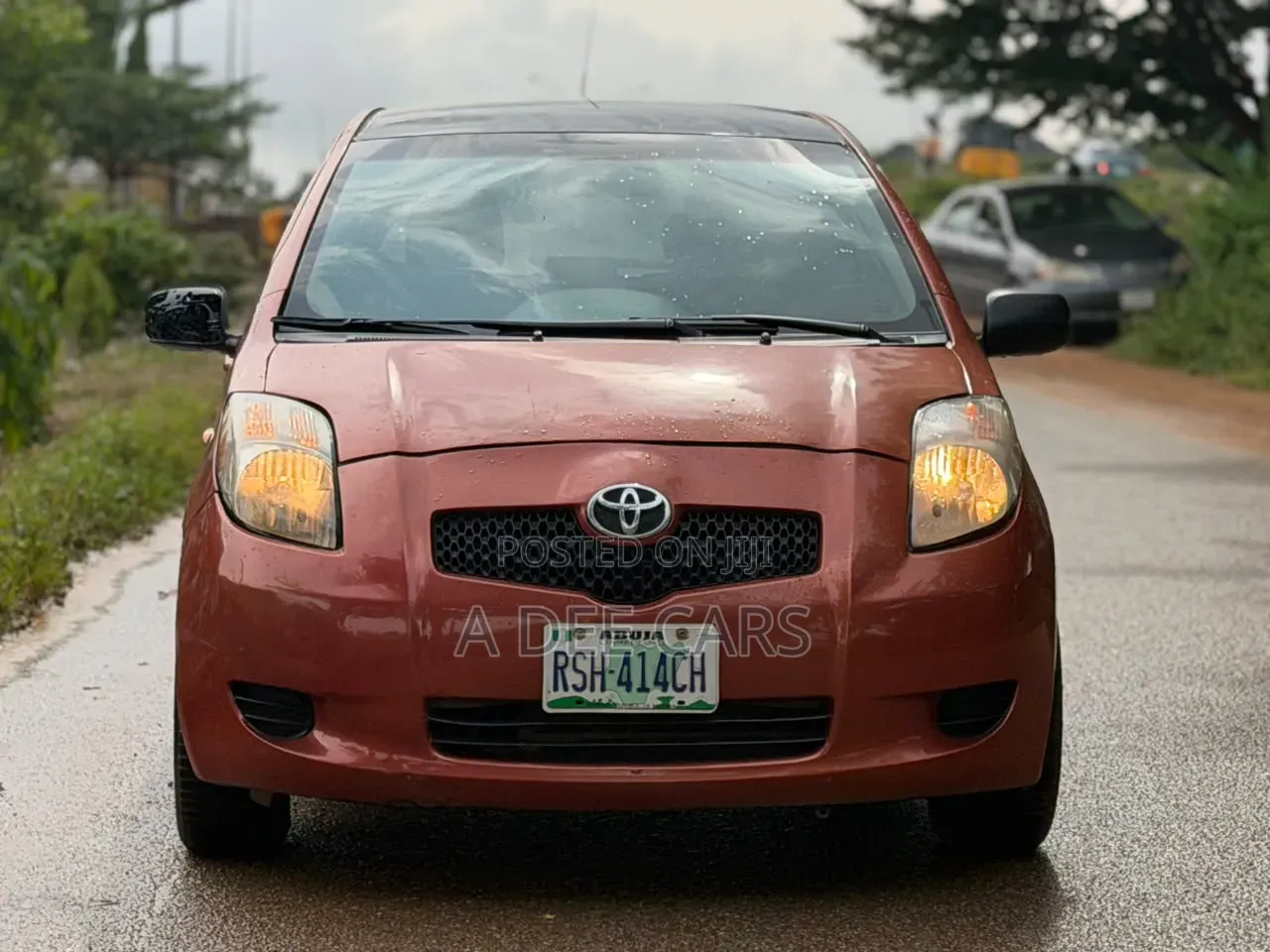 Toyota Yaris 2008 Orange