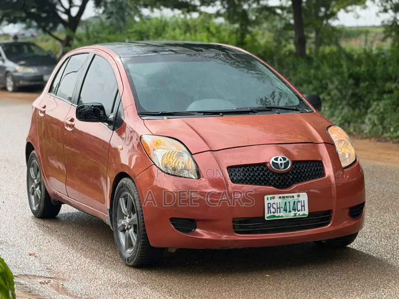 Toyota Yaris 2008 Orange