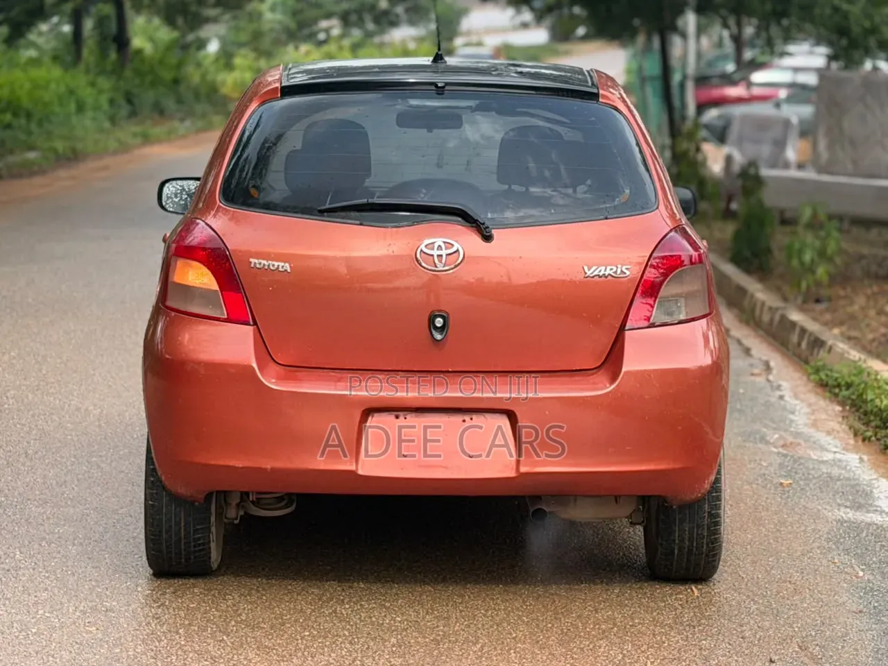 Toyota Yaris 2008 Orange