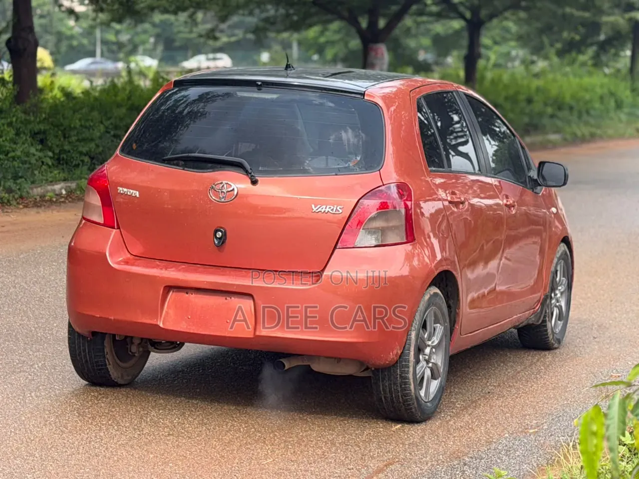 Toyota Yaris 2008 Orange