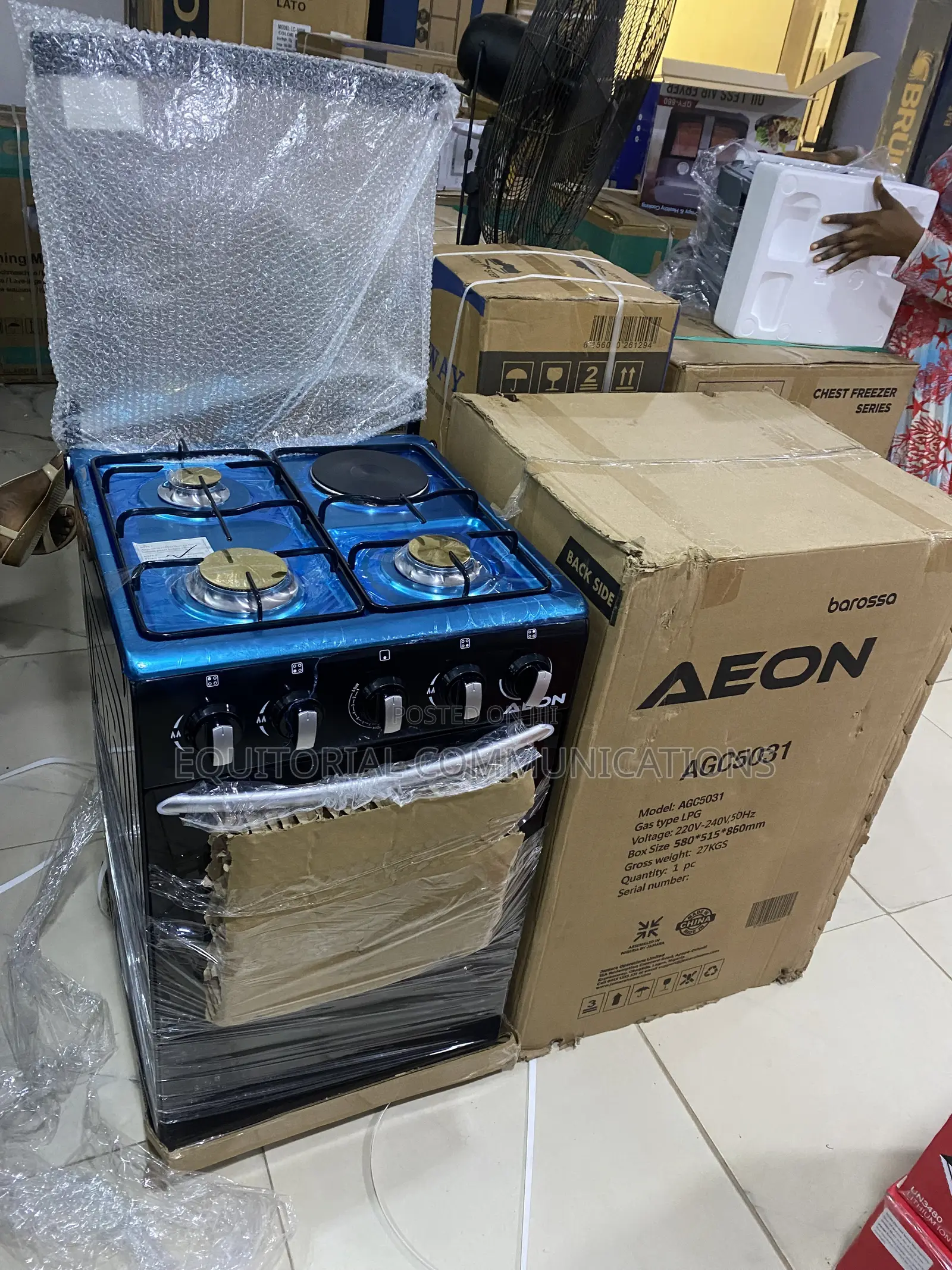 AEON 5050 3+1 Gas Burner – Smart Choice for Modern Kitchens
