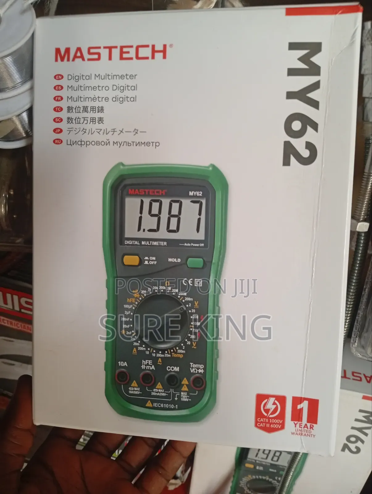 Mastech MY62 Digital Multimeter (Brand New)