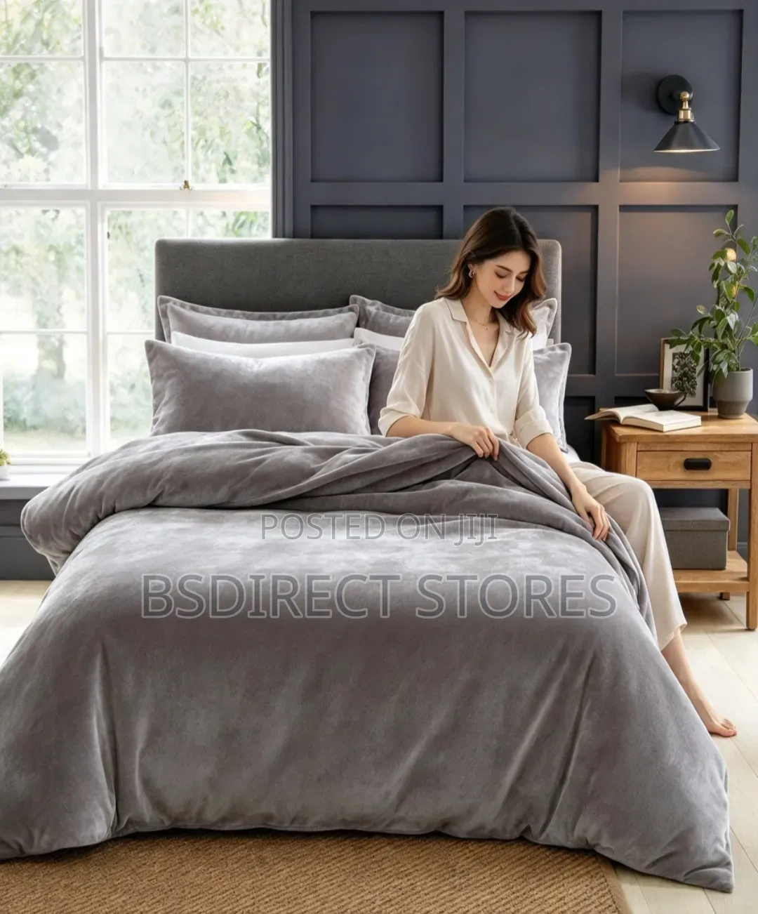Dunelm Kehlani Birds Jacquard Duvet Cover and Pillowcase Set