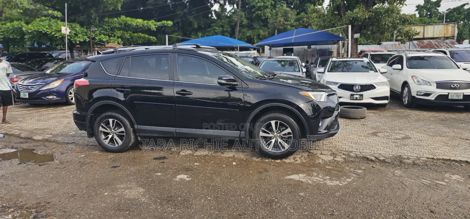 Toyota RAV4 XLE 4dr SUV AWD (2.5L 4cyl 6A) 2018 Black