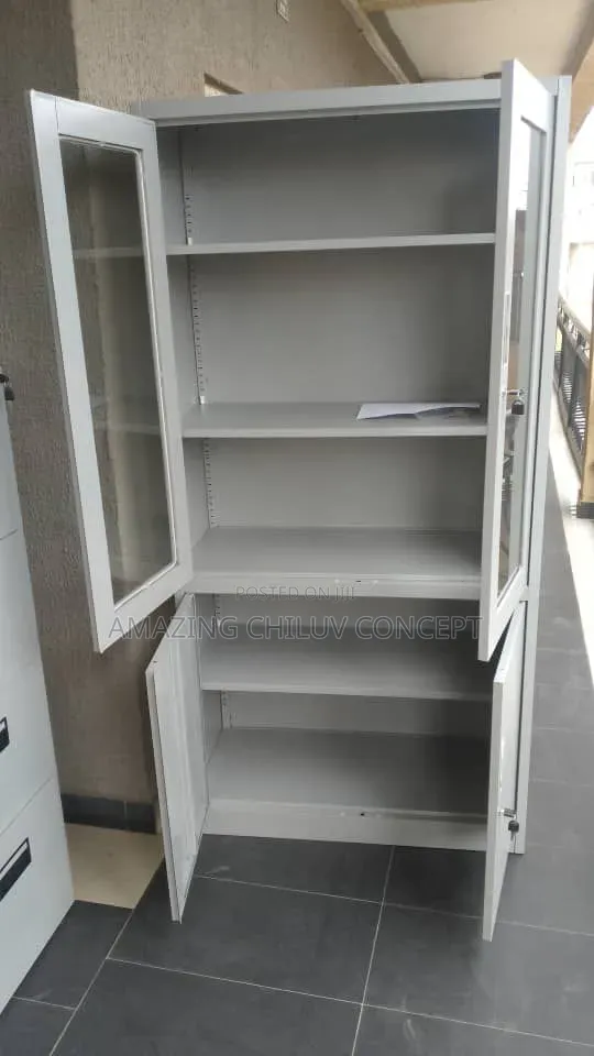 Modern Metal Office Cupboard – Storage Cabinet