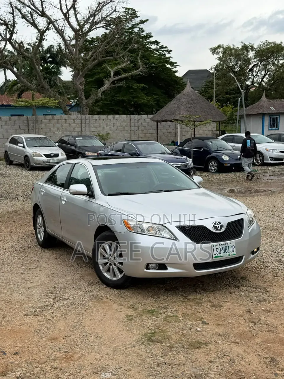 Toyota Camry 2.4 XLE 2008 Silver