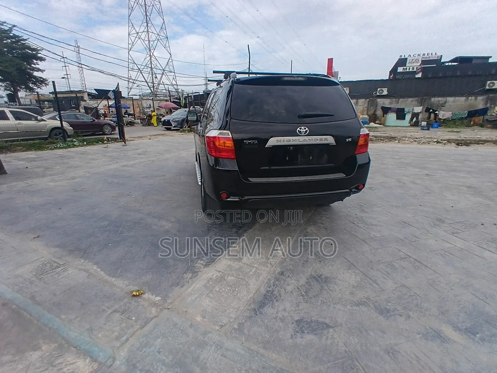 Toyota Highlander Base 2010 Black