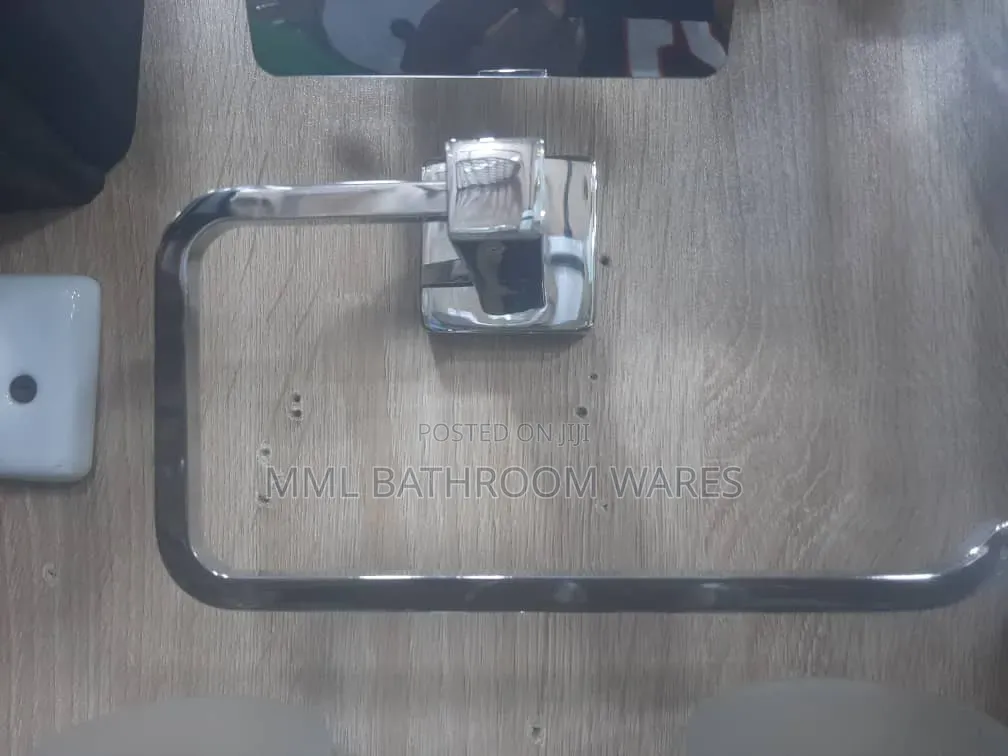 Modern Chrome Tissue Holder Minimalist Style