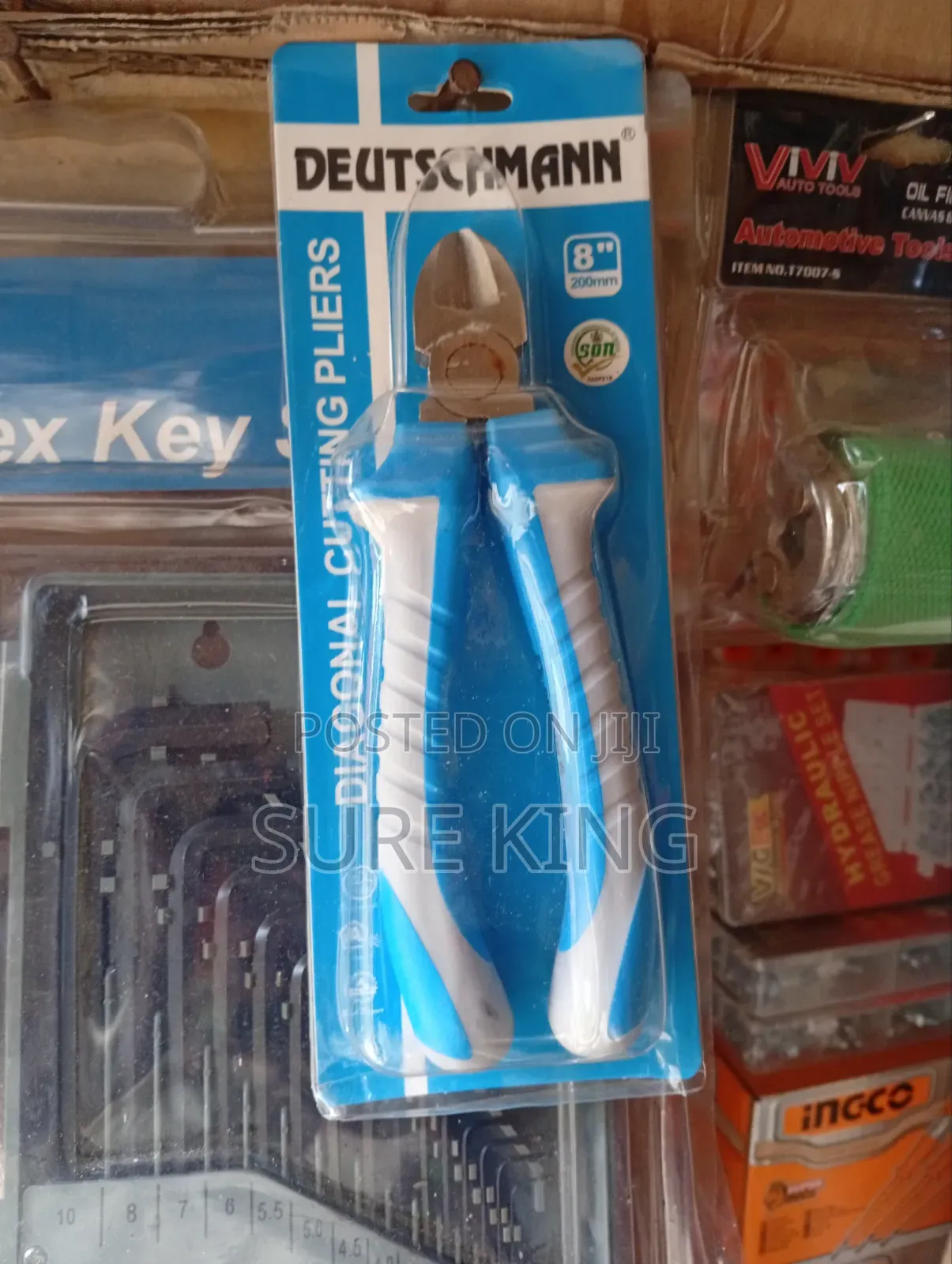 Deutschmann Diagonal Cutting Pliers 8" (Brand New)
