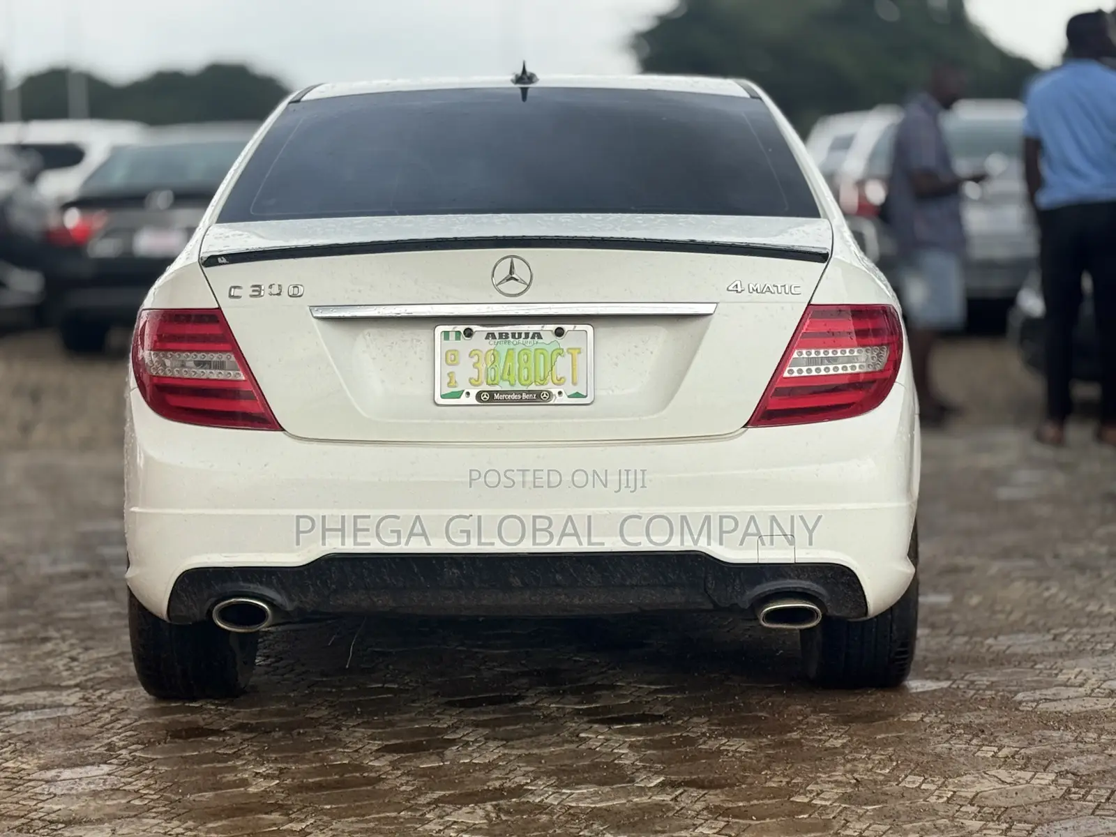 Mercedes-Benz C300 Sport 4Matic Sedan AWD (3.0L 6cyl 7A) 2012 White