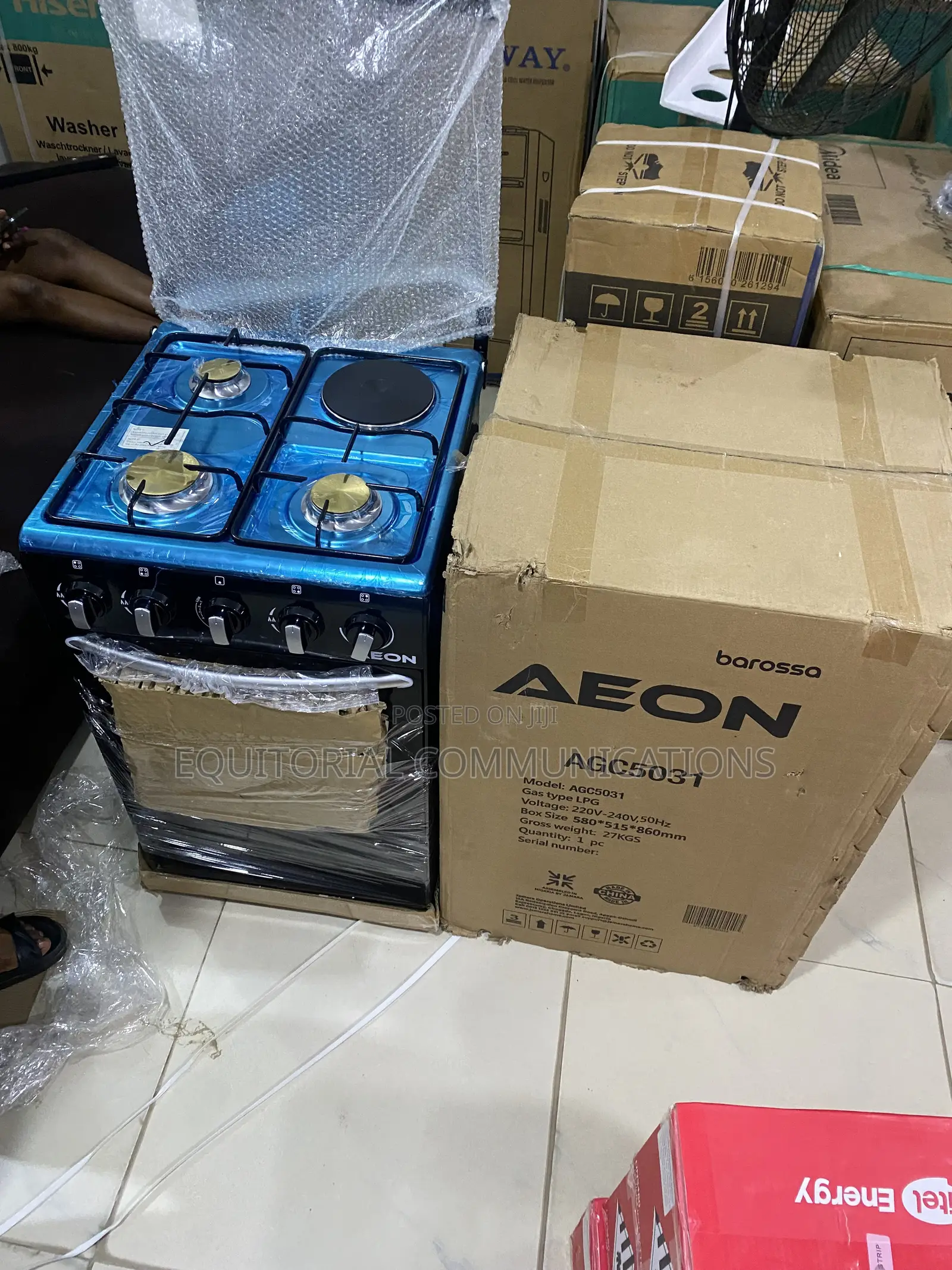 AEON 5050 3+1 Gas Cooker – Simple, Powerful and Reliable