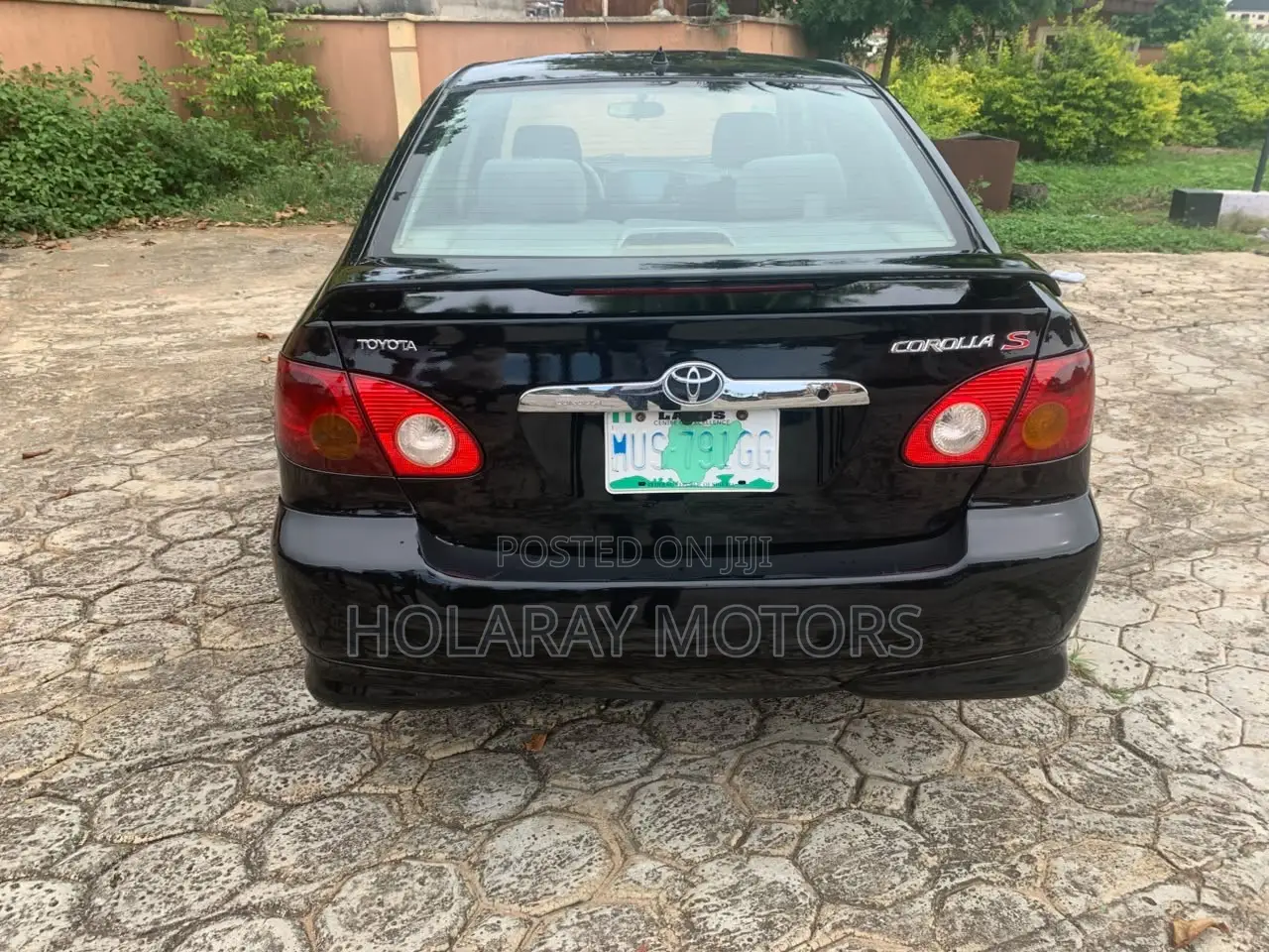 Toyota Corolla S 2004 Black