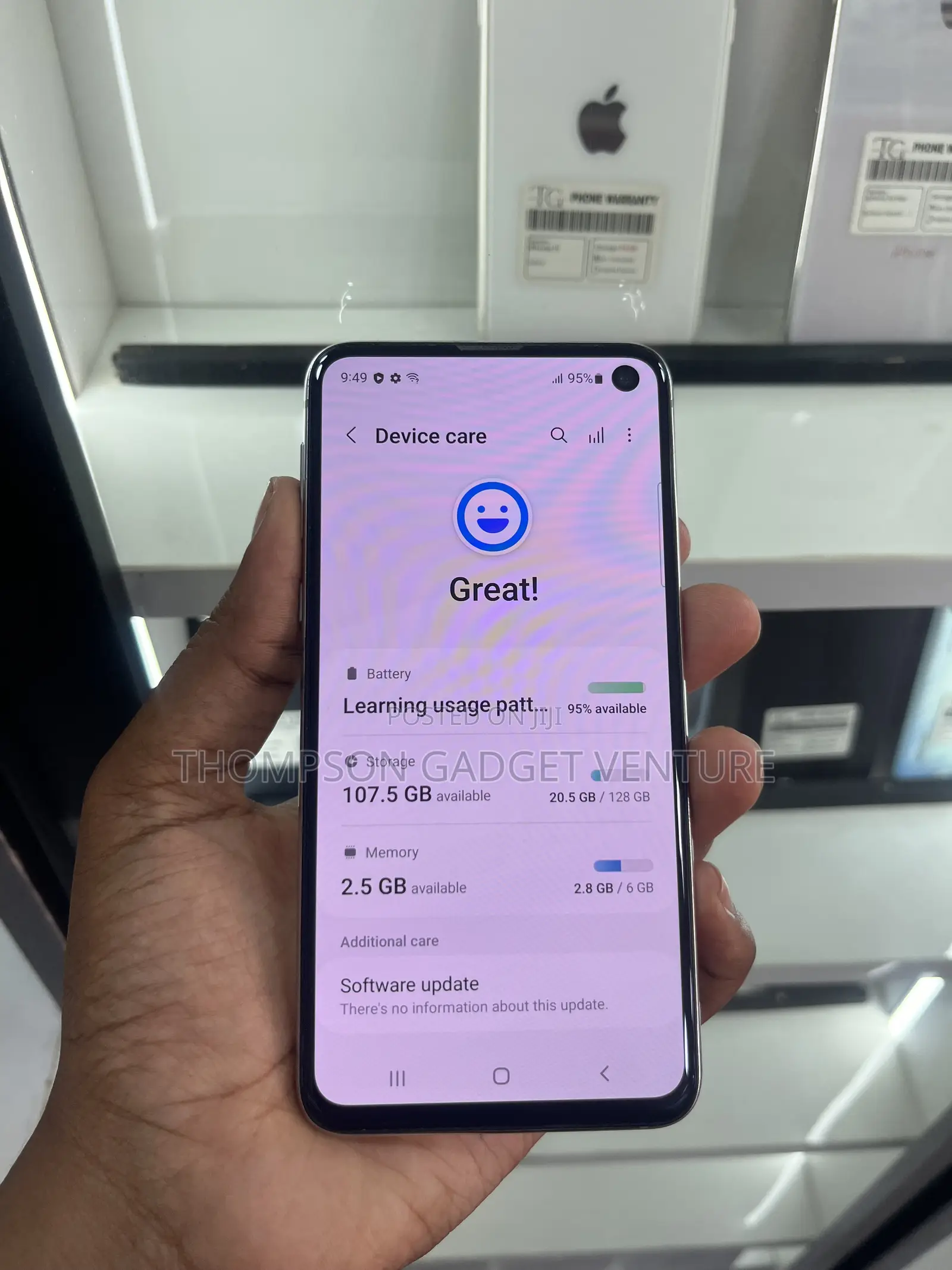 Samsung Galaxy S10e 128 GB Silver