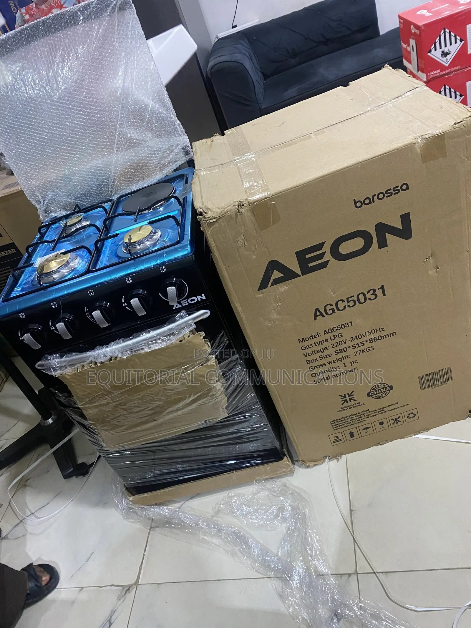 AEON AGC5031 – Your Perfect 3+1 Kitchen Gas Burner