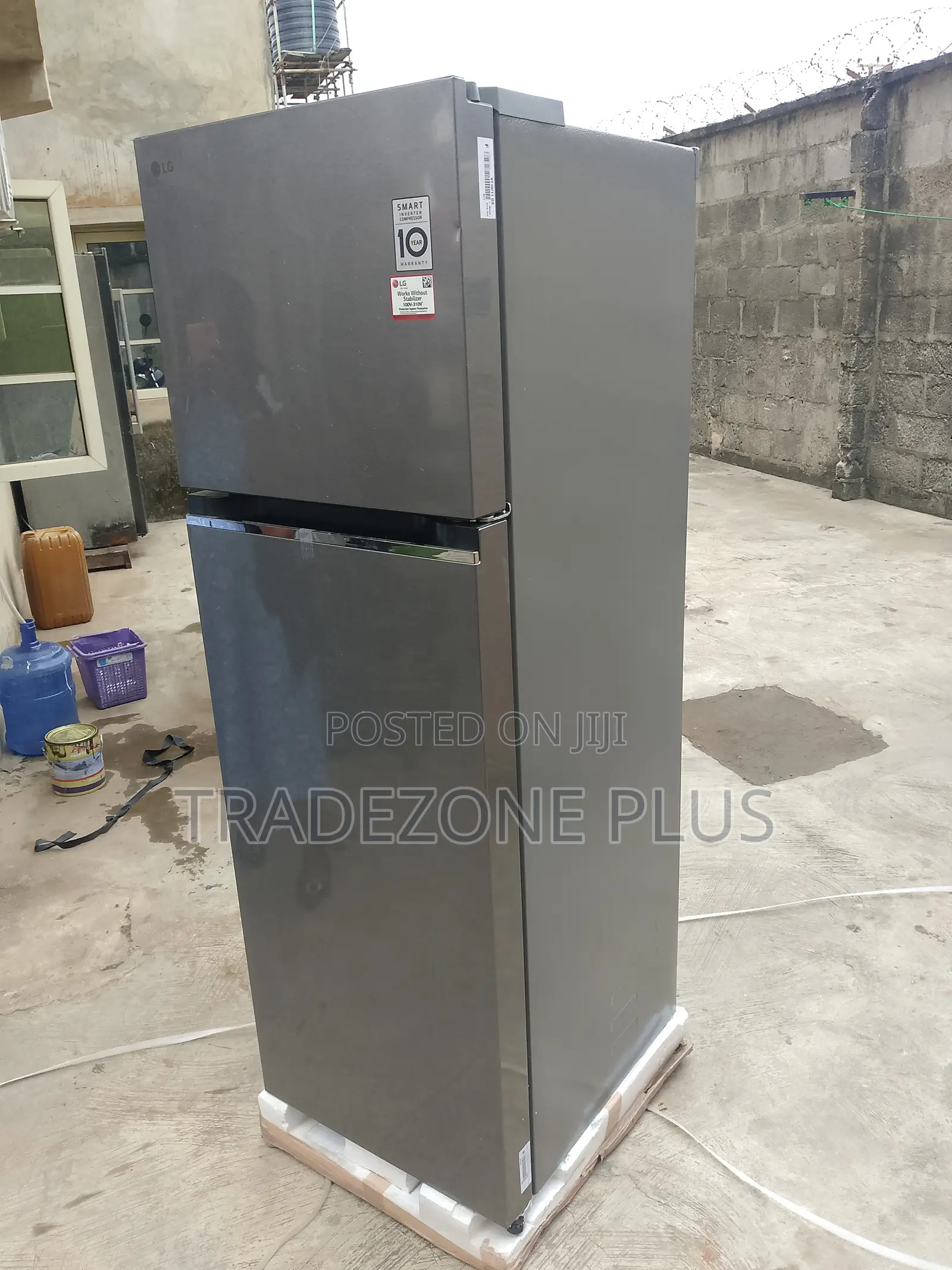 LG GL-B262PQKB 287L Double Door Refrigerator