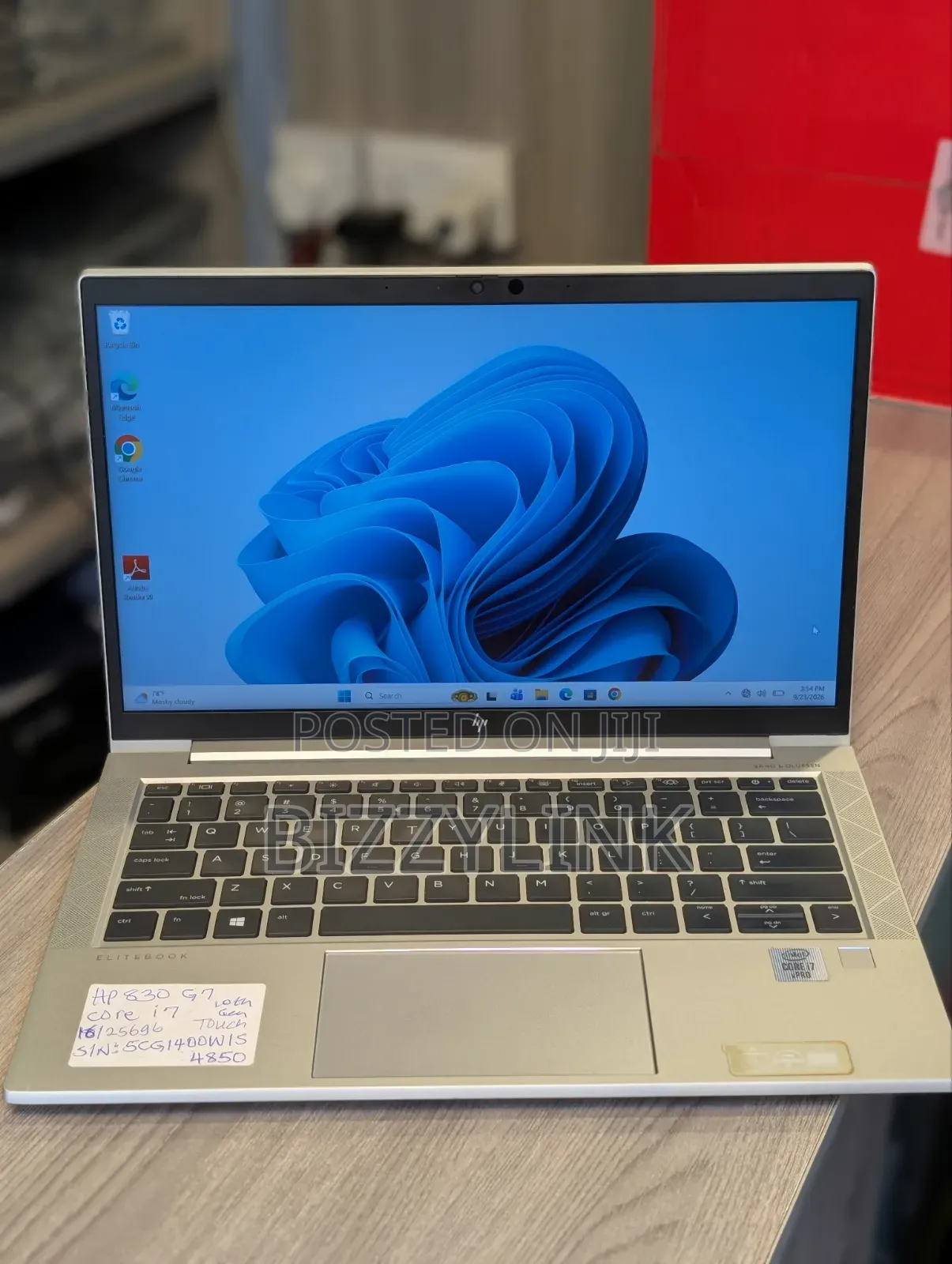 Laptop HP EliteBook 830 G7 16GB Intel Core i7 SSD 256GB