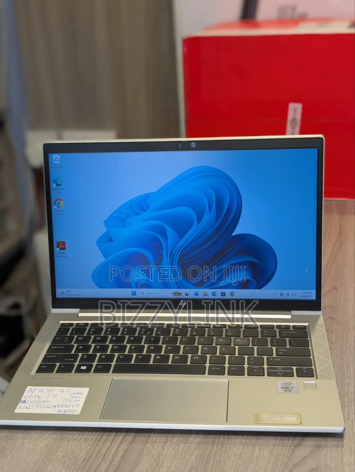 Laptop HP EliteBook 830 G7 16GB Intel Core i7 SSD 256GB