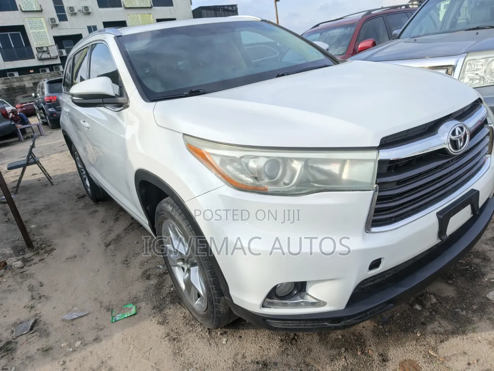 Toyota Highlander Limited 4dr SUV (3.5L 6cyl 6A) 2015 White