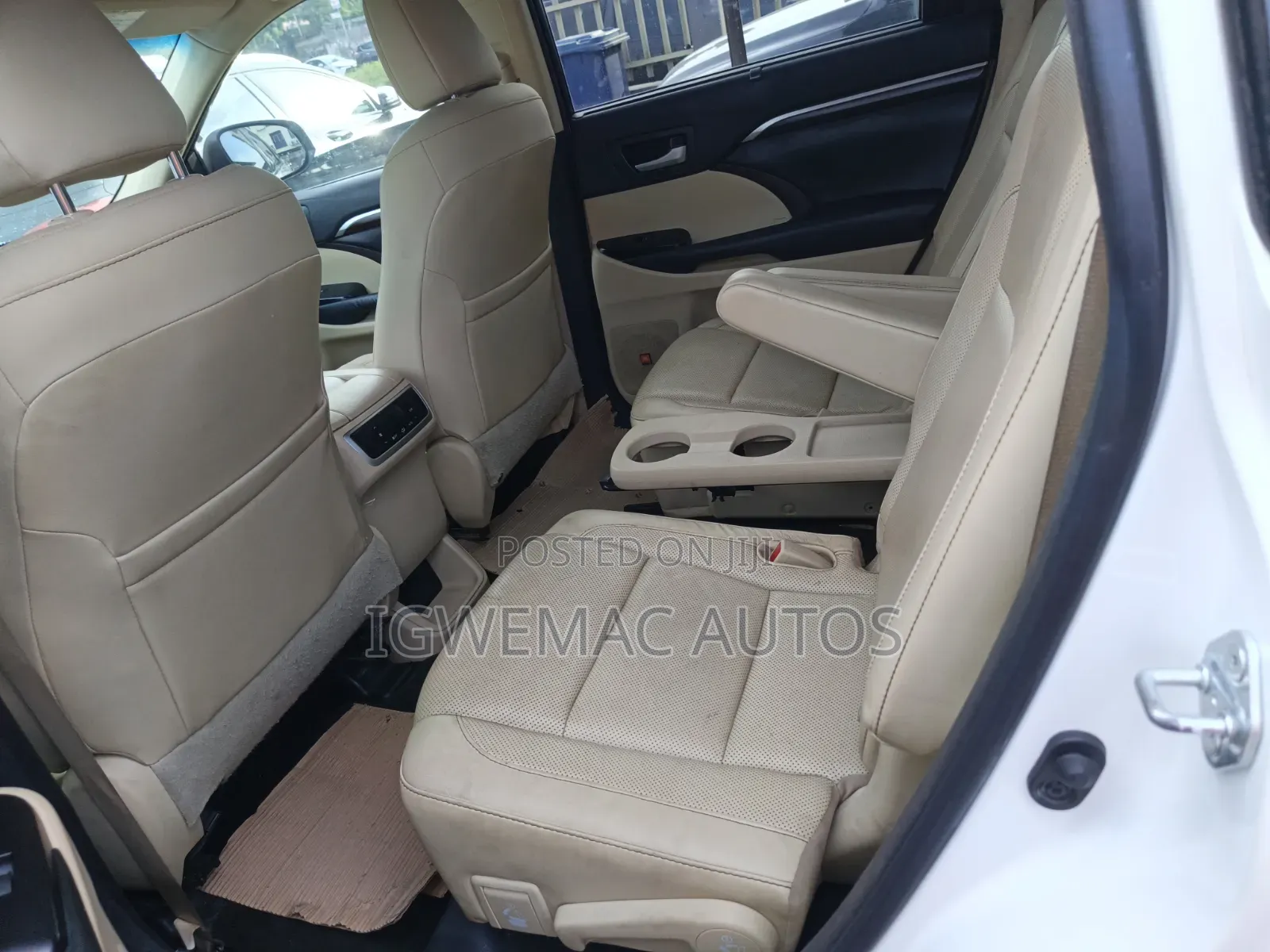 Toyota Highlander Limited 4dr SUV (3.5L 6cyl 6A) 2015 White