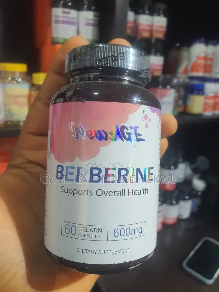 New Age Berberine 600 Mg Dietary Supplement