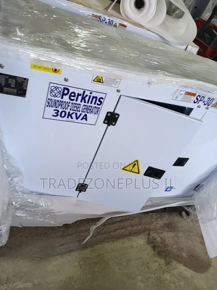 Quality 30kVA Perkins Silent Generator for Sale