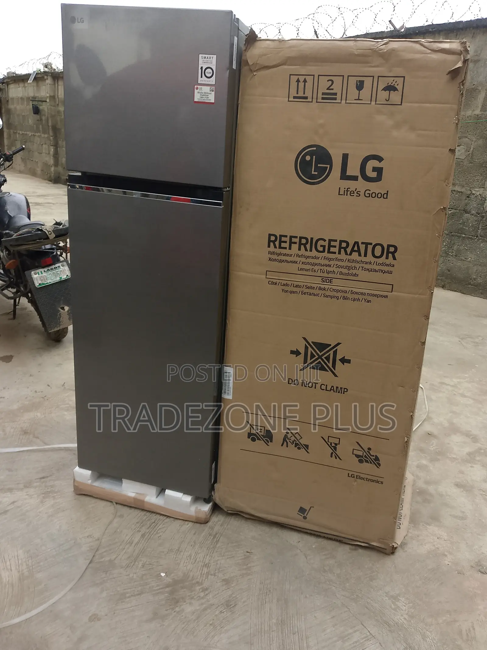 LG 287L Inverter Fridge for Fresh Food Storage
