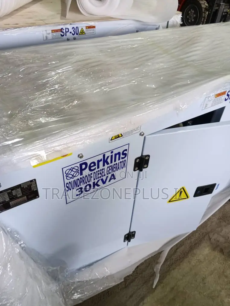 Super Quiet Perkins 30kVA Soundproof Generator