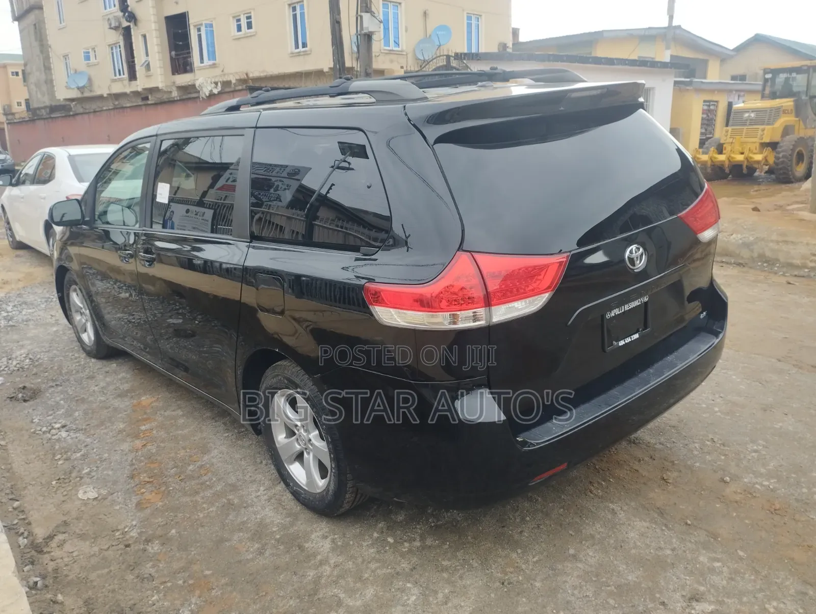 Toyota Sienna LE 7-Passenger 4dr Minivan AWD (3.5L 6cyl 6A) 2014 Black