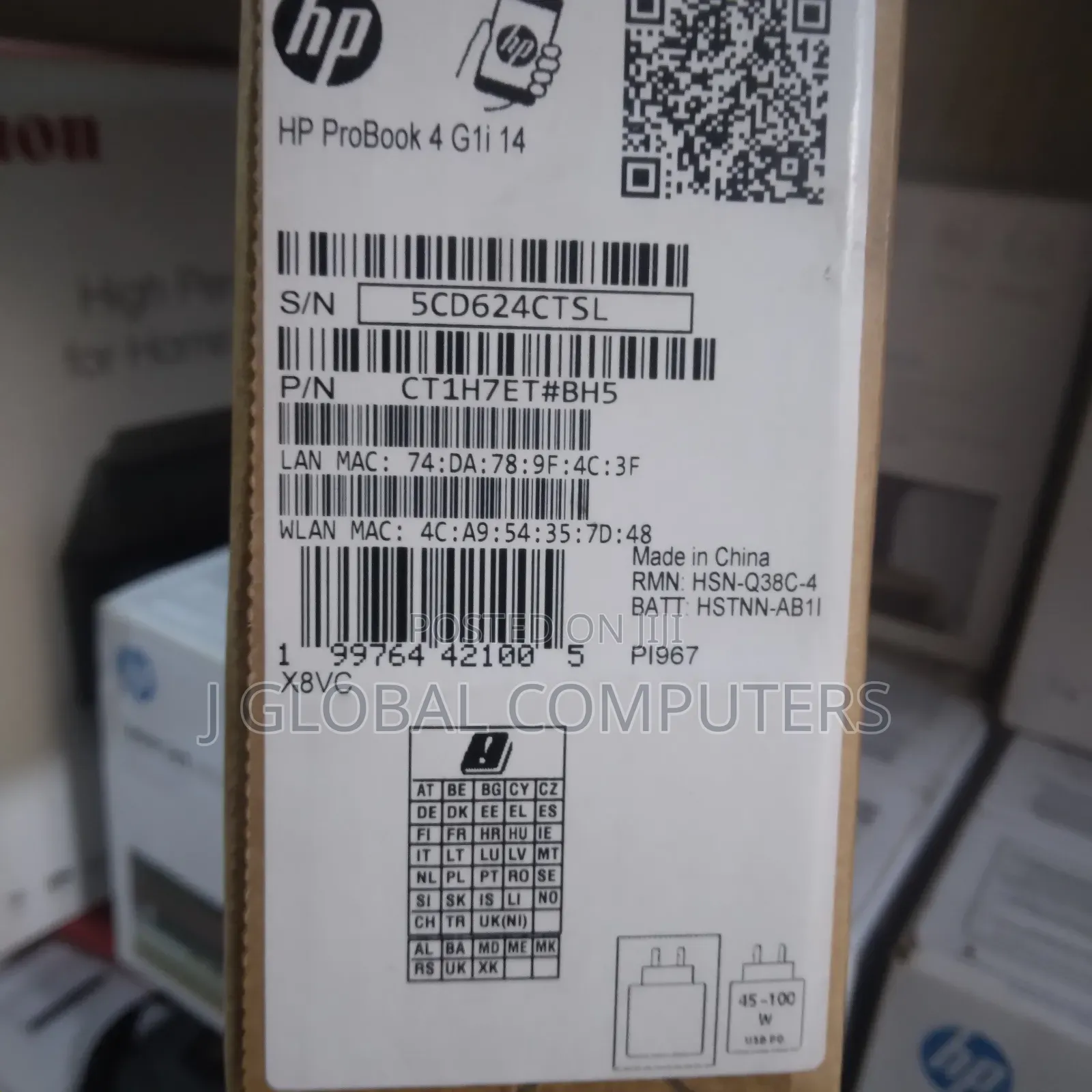 New Laptop HP ProBook 4 G1i 16GB Intel Core Ultra 5 SSD 1T