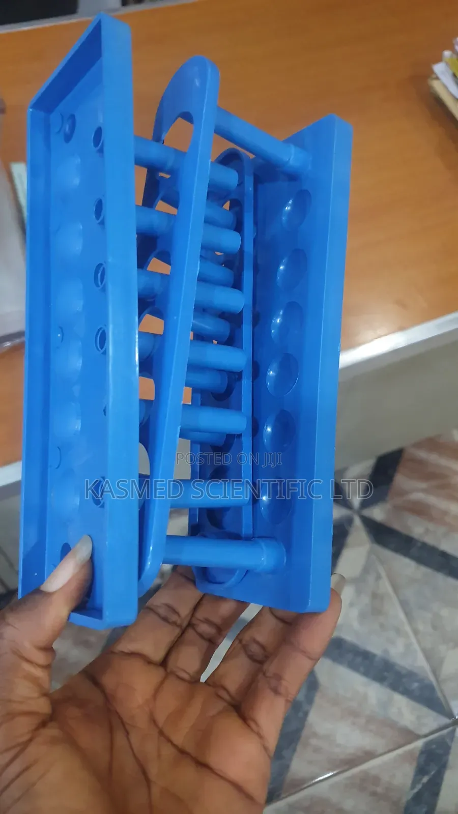 Test Tube and Boiling Tube Rack Medical Laboratory