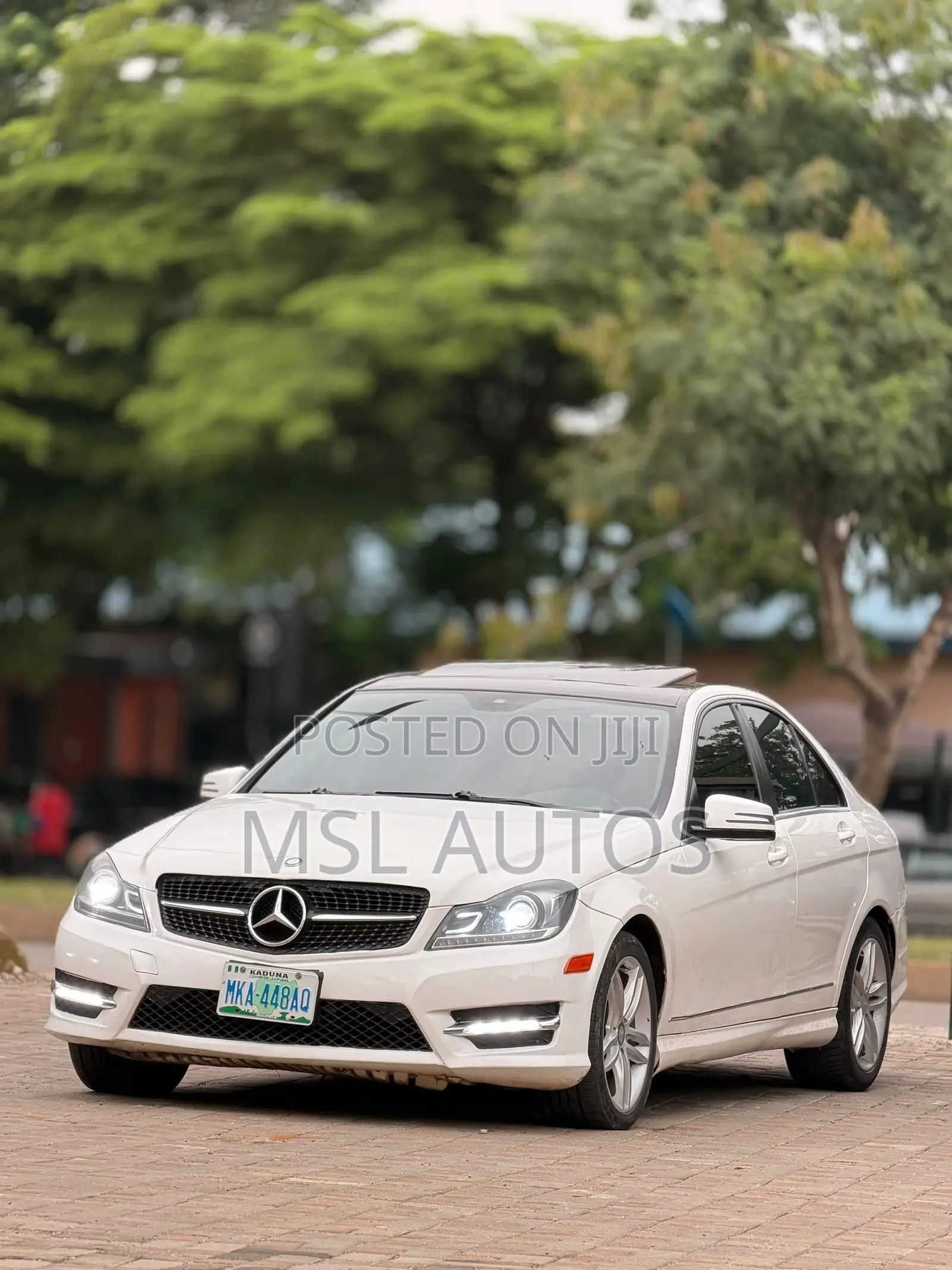 Mercedes-Benz C350 C 350 4MATIC AWD 2013 White