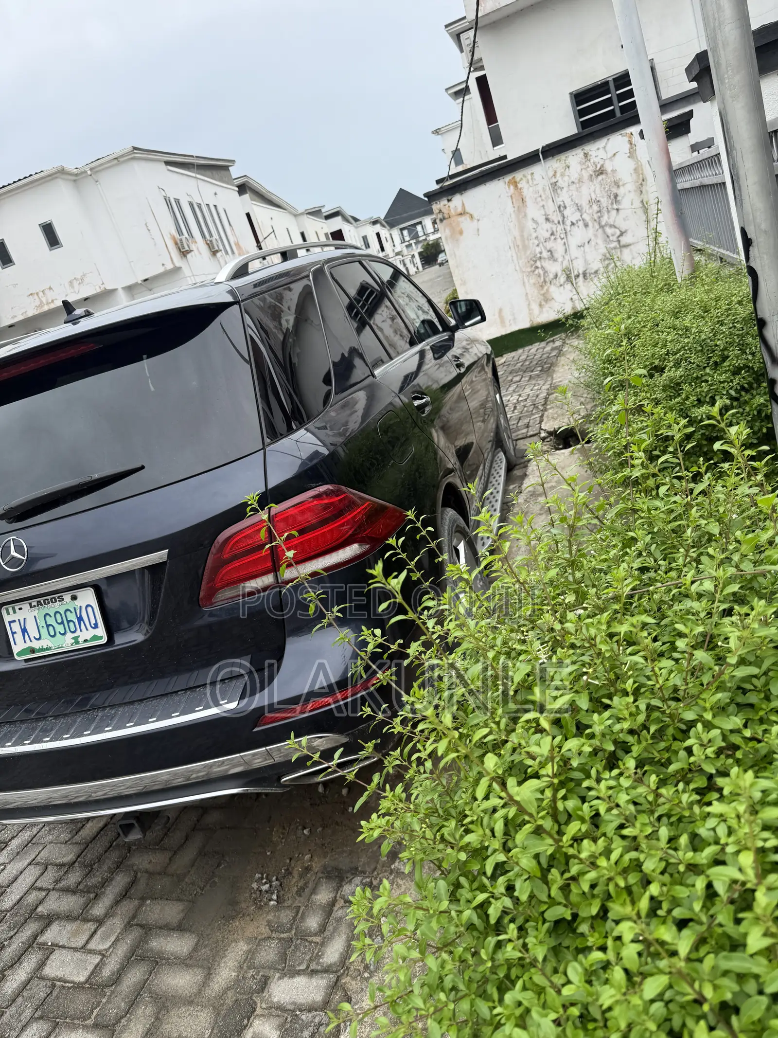 Mercedes-Benz GLE-Class 2016 Blue