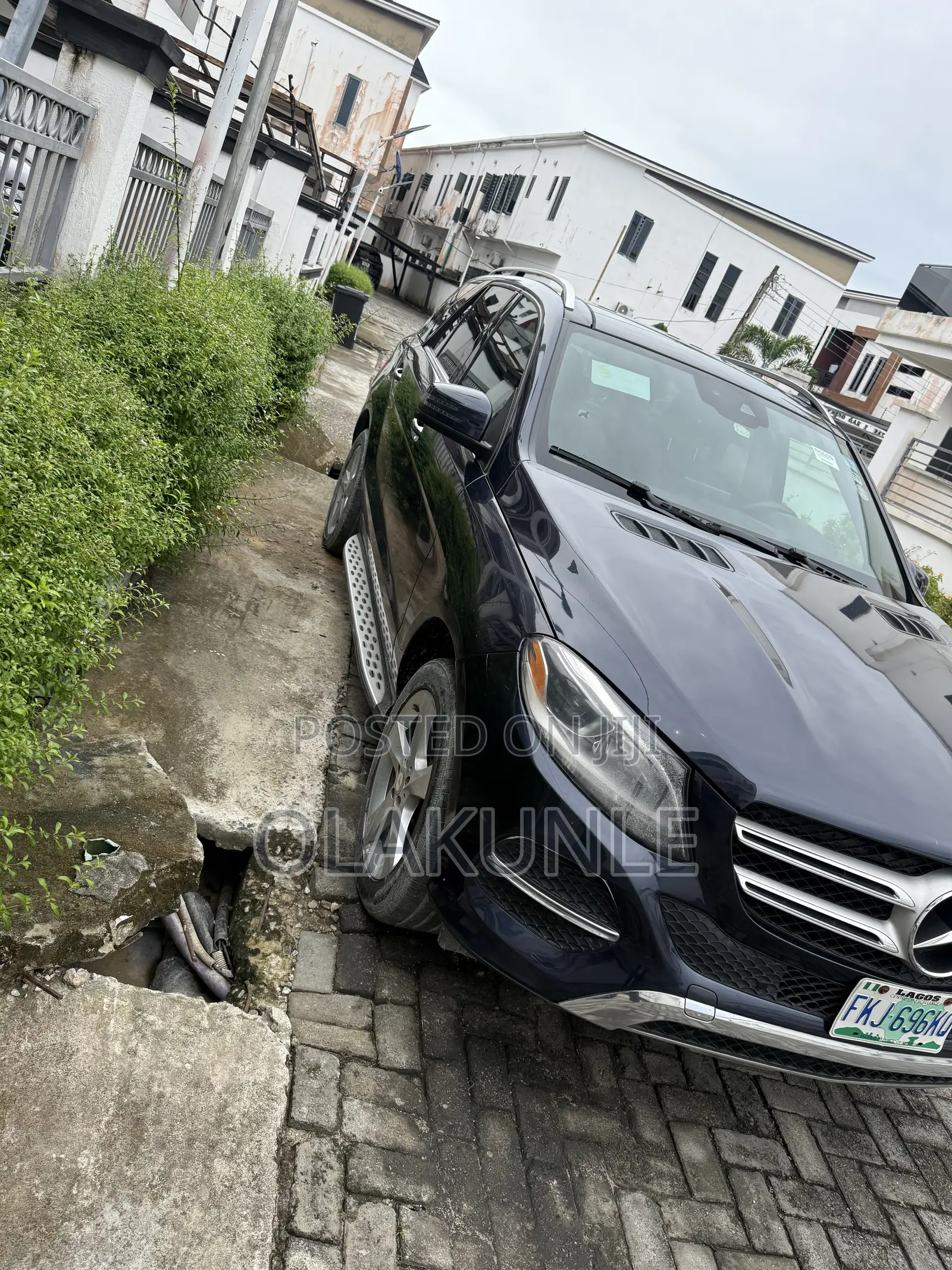 Mercedes-Benz GLE-Class 2016 Blue