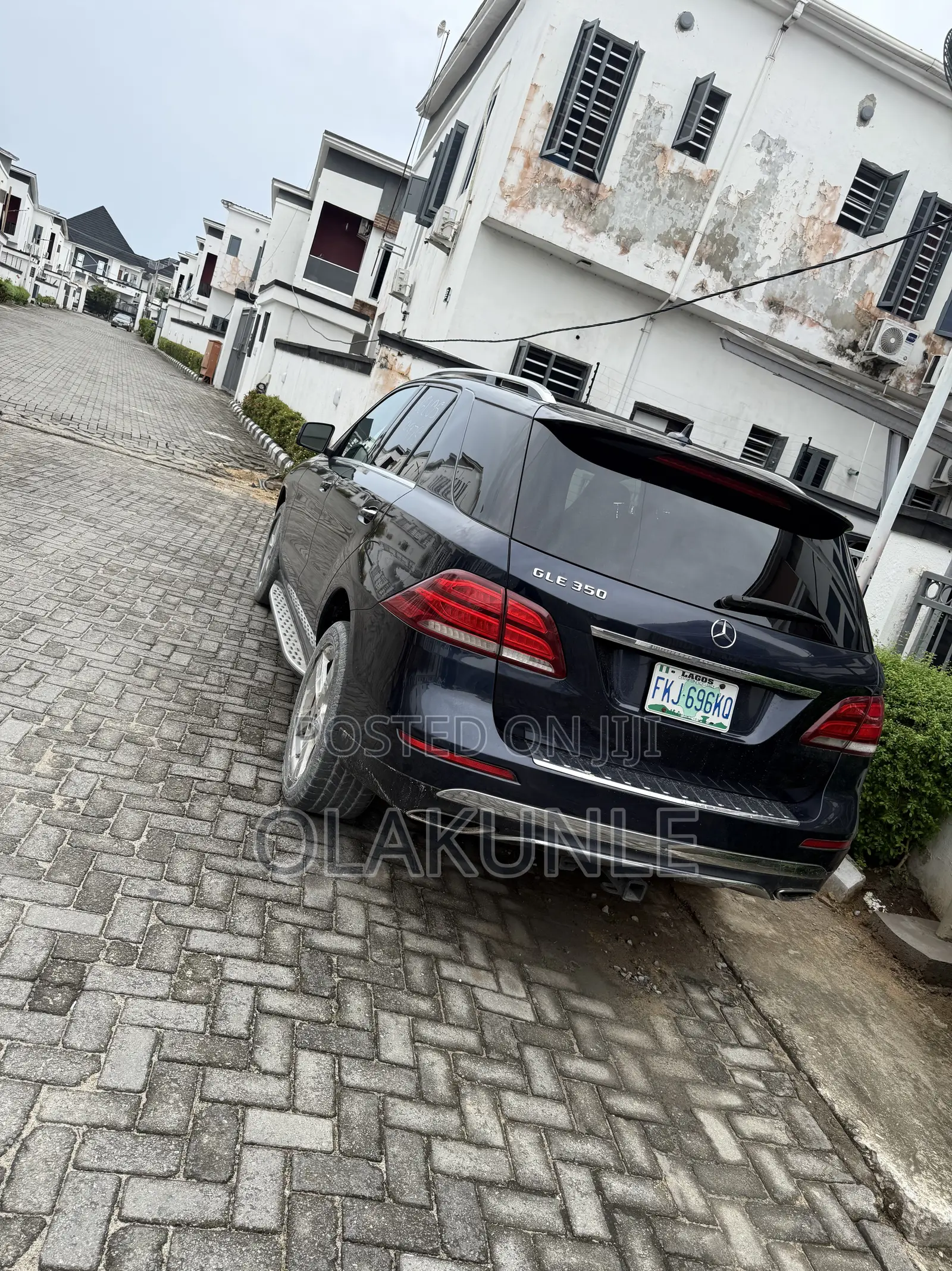 Mercedes-Benz GLE-Class 2016 Blue
