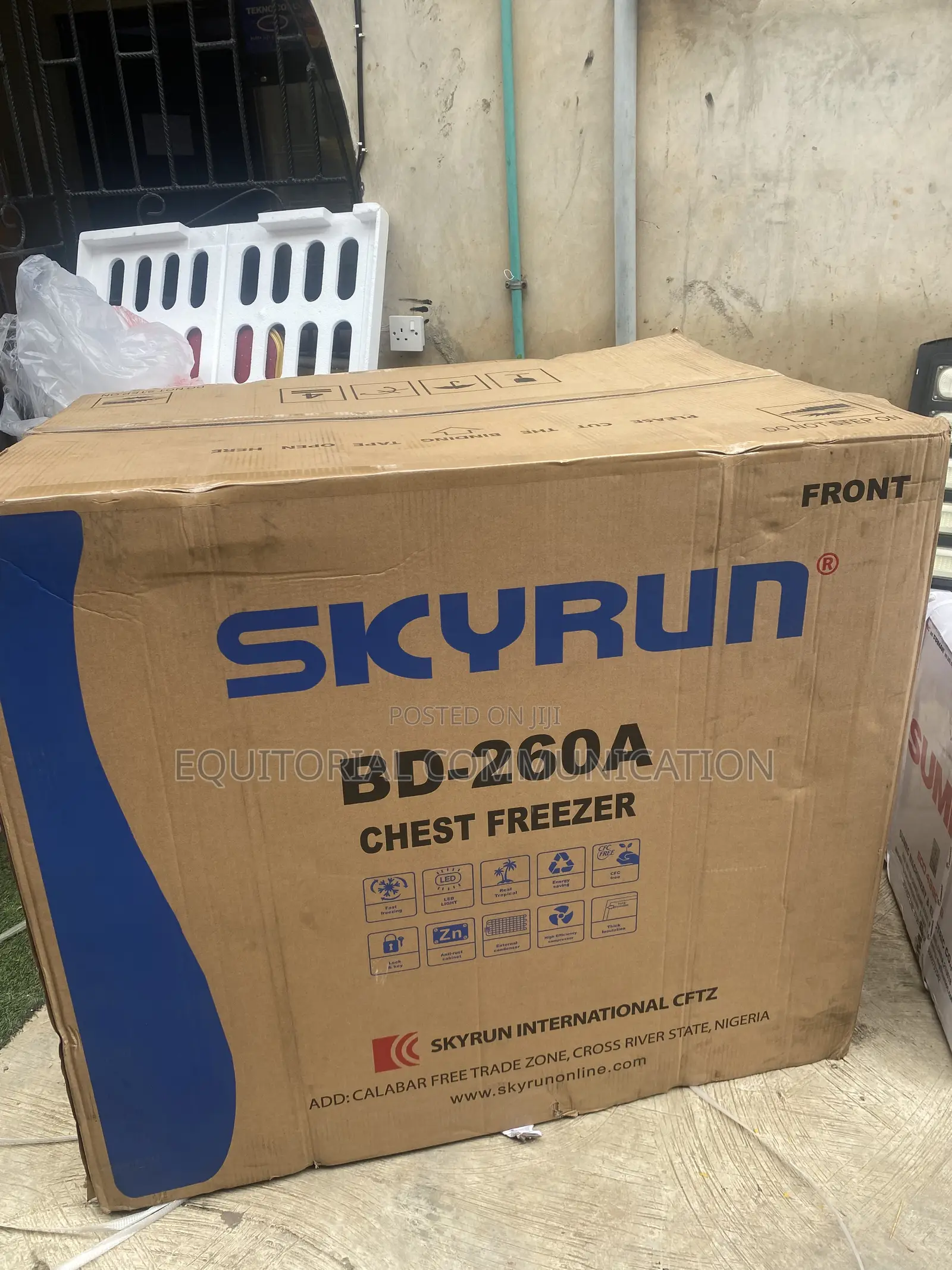 Skyrun 260L BD-260A Chest Freezer