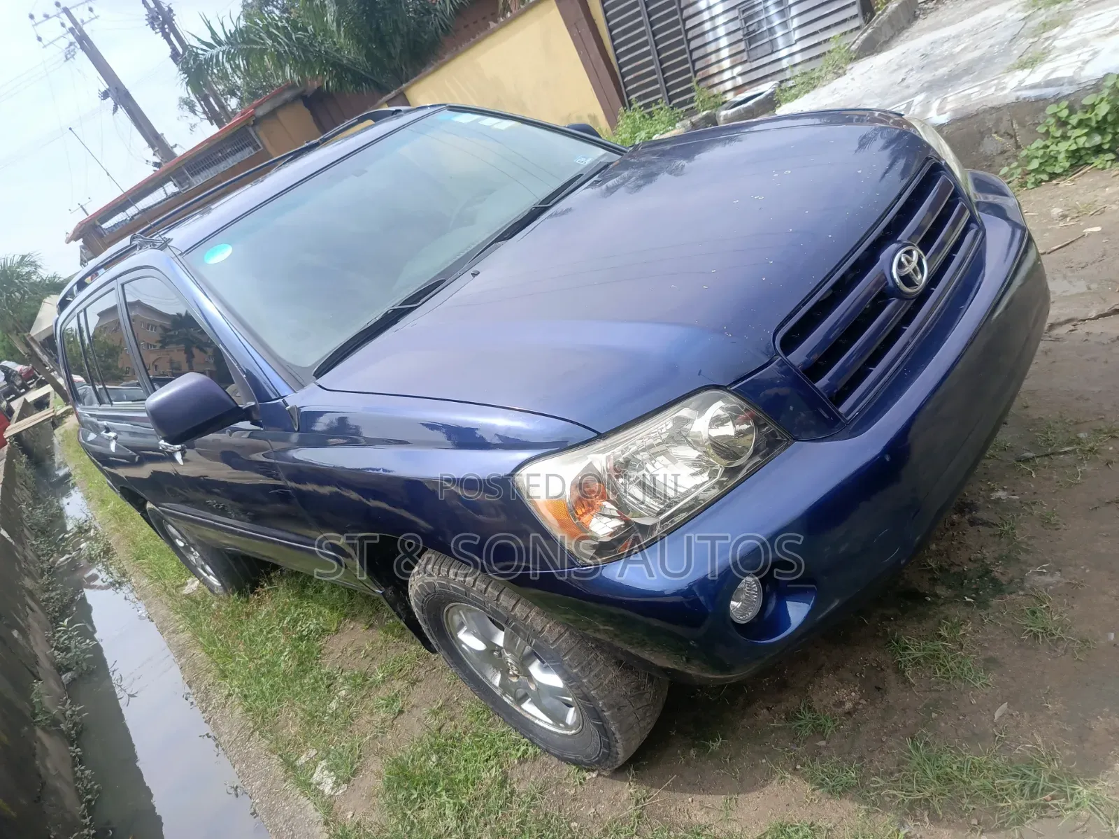 Toyota Highlander 2005 Blue