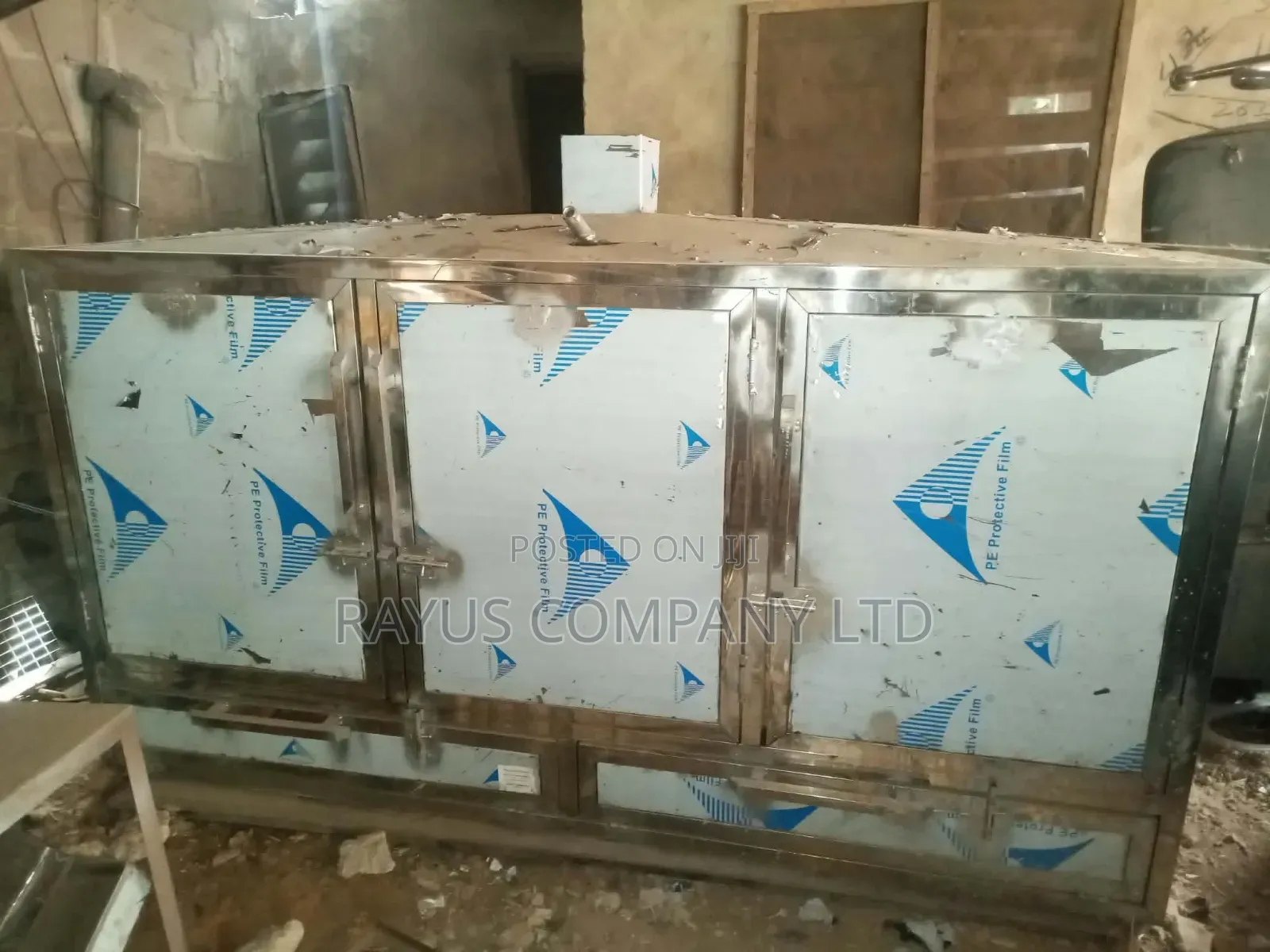 1000pcs Fish Smoking Kiln / Stainless Oven