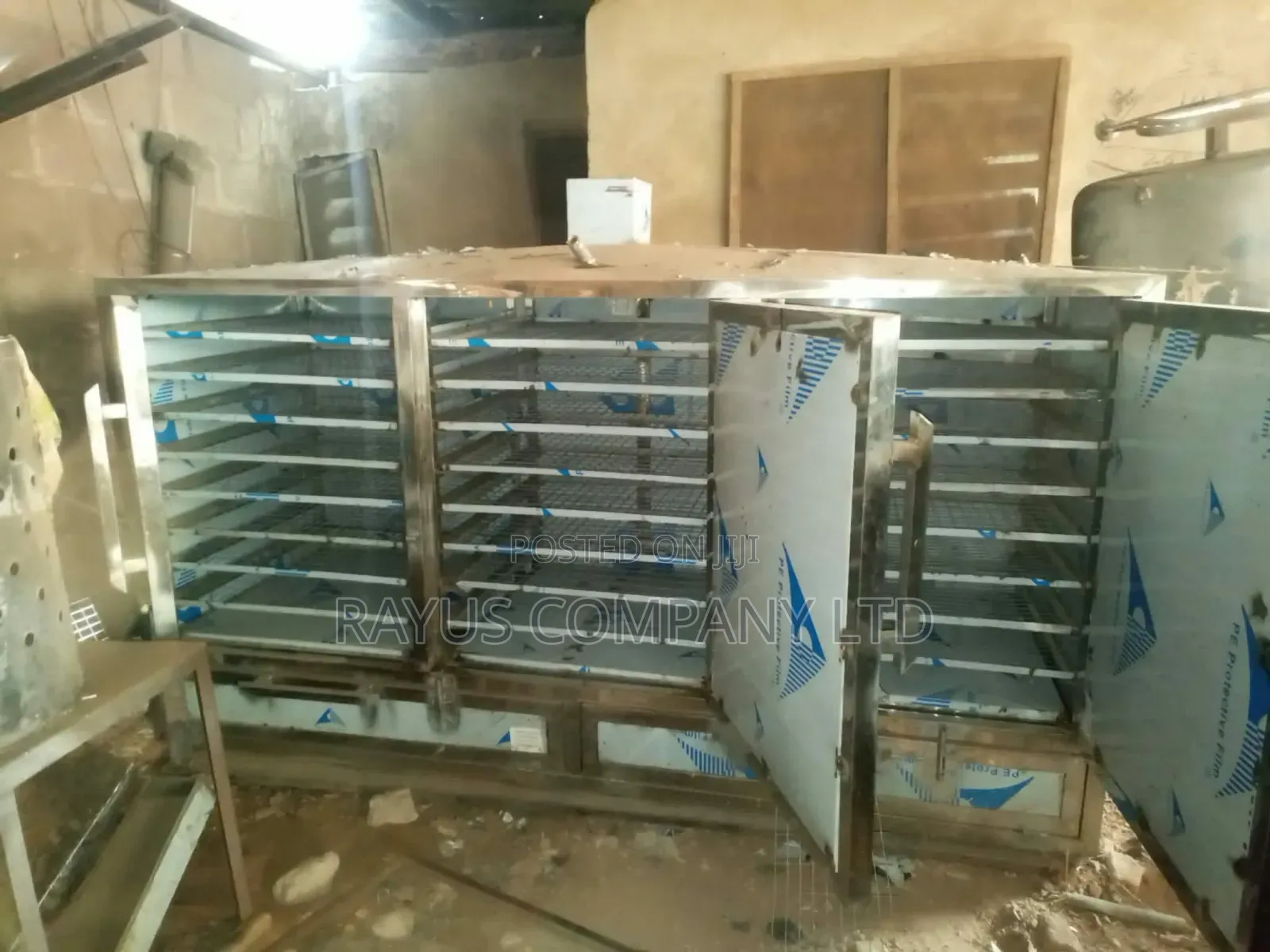 1000pcs Fish Smoking Kiln / Stainless Oven