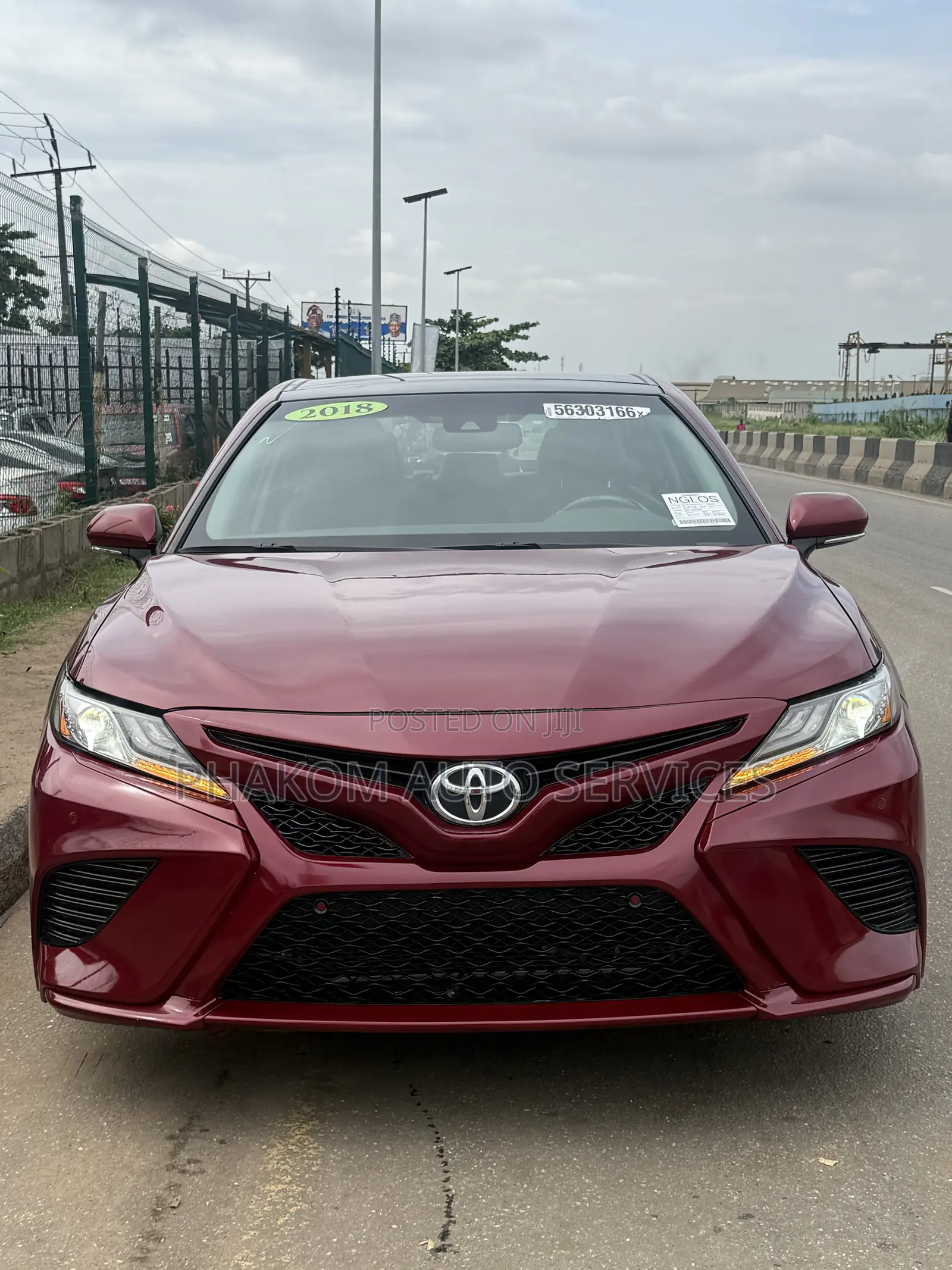 Toyota Camry XSE FWD (2.5L 4cyl 8AM) 2018 Burgundy