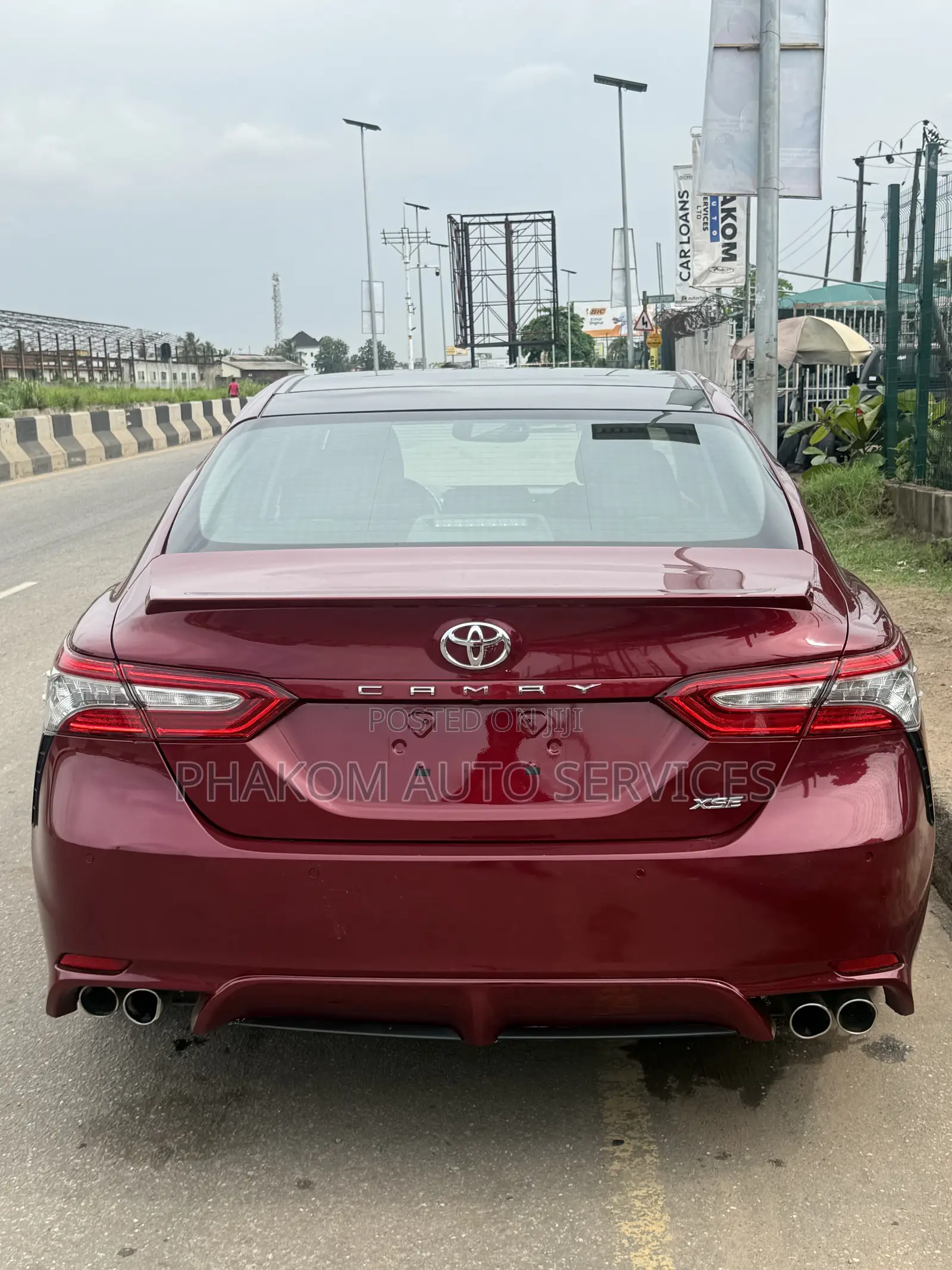 Toyota Camry XSE FWD (2.5L 4cyl 8AM) 2018 Burgundy