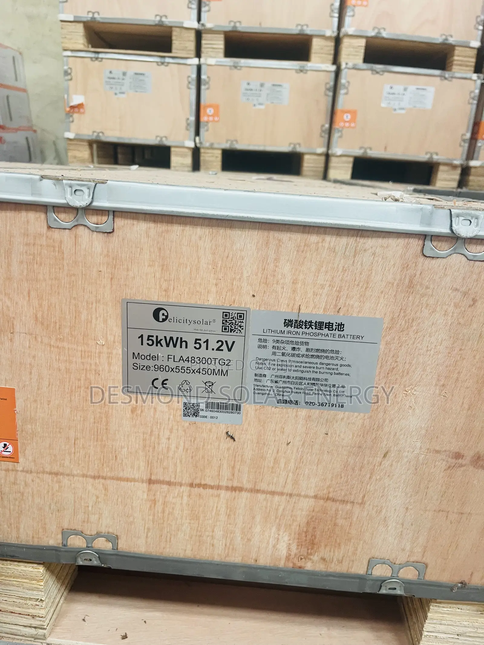 15kwh 51.2v Felicity Lithium Batteries Flat Available Now
