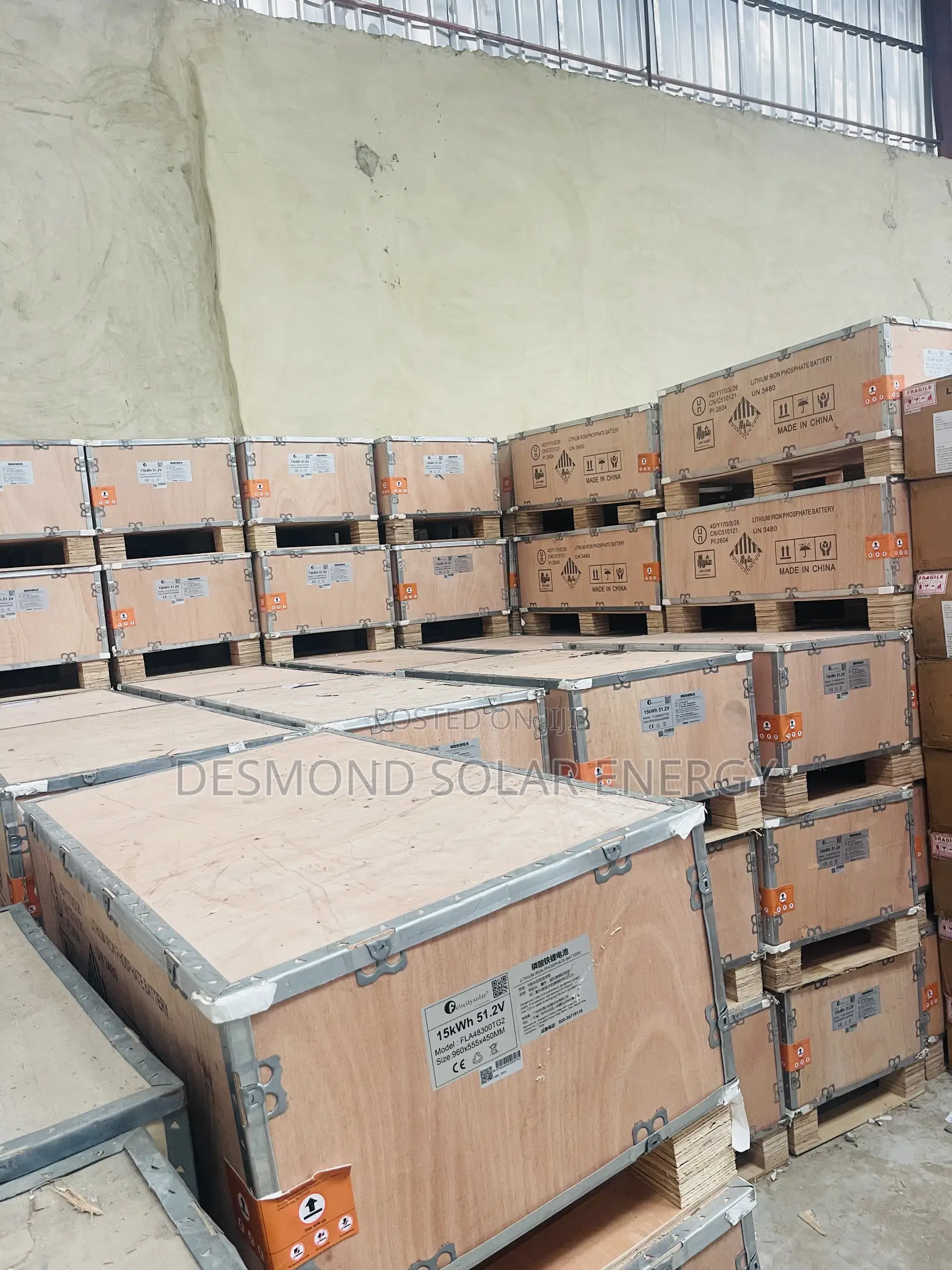 15kwh 51.2v Felicity Lithium Batteries Flat Available Now