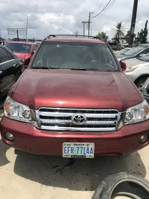 Toyota Highlander V6 FWD 2004 Red